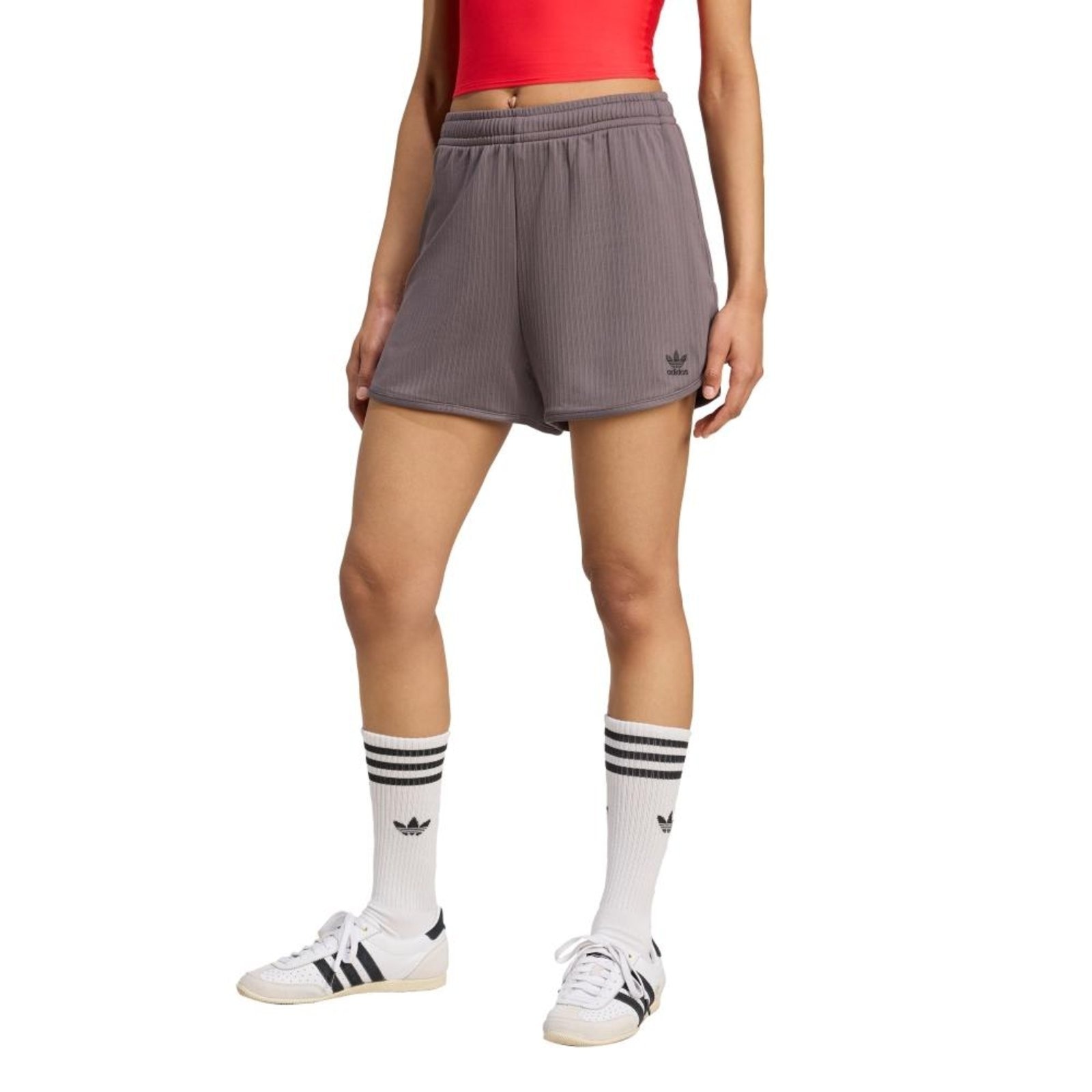 Imagem principal Shorts Canelado Largo Essentials Winterized adidas Originals adidas Originals cinza