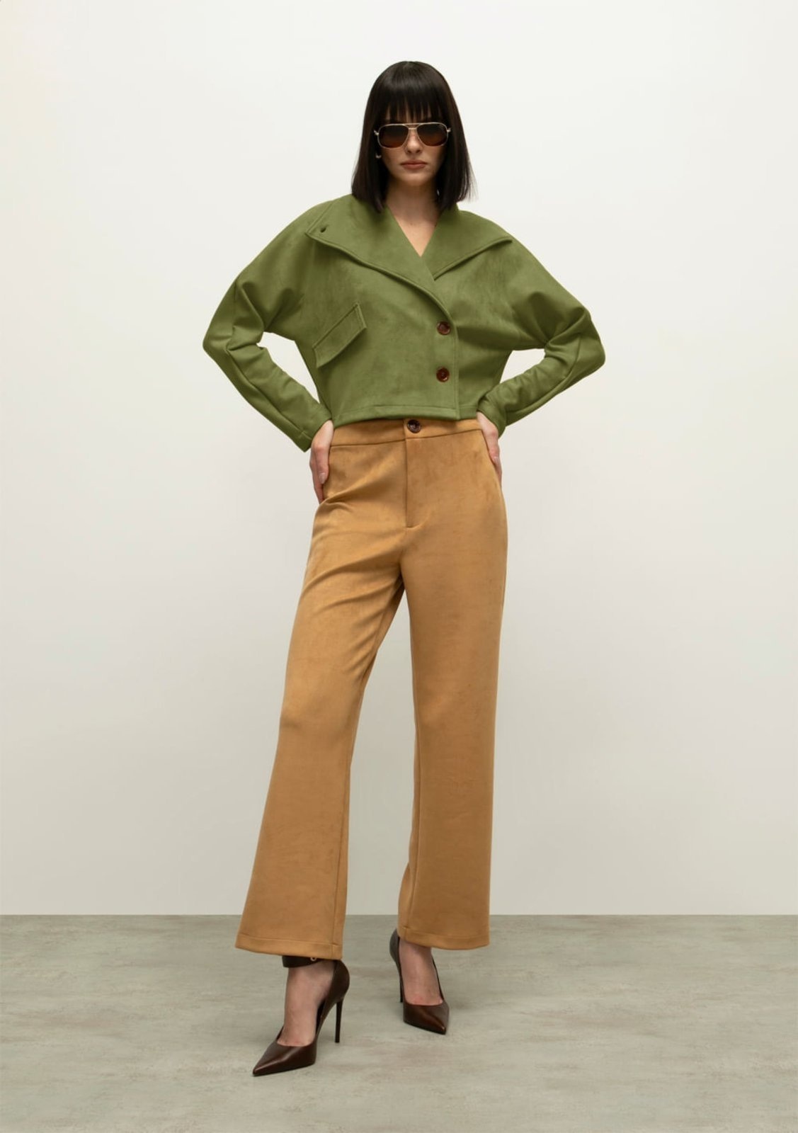 Imagem principal Jaqueta Iódice Reta Com Botão IÓDICE verde