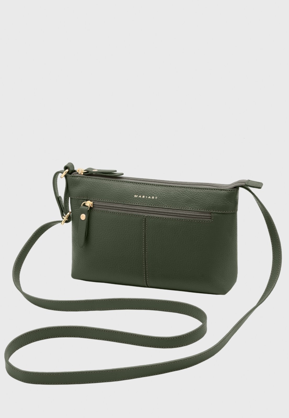 Imagem principal Bolsa Transversal Couro Mariart Cipozinho Army Mariart verde militar