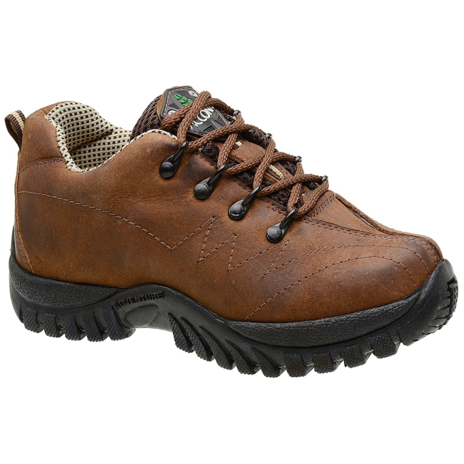 Imagem principal Coturno Adventure Accona Em Couro Floater Manchado 8000LM-INF Accona marrom