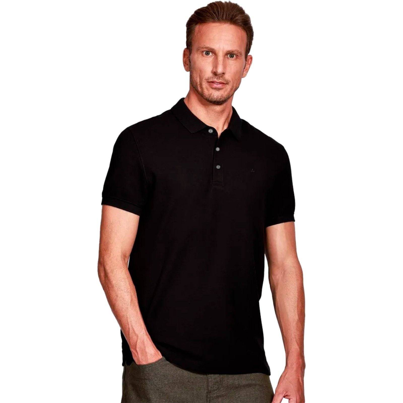Imagem principal Camisa Polo Aramis Basic Piquet Ve25a Masculino Aramis preto