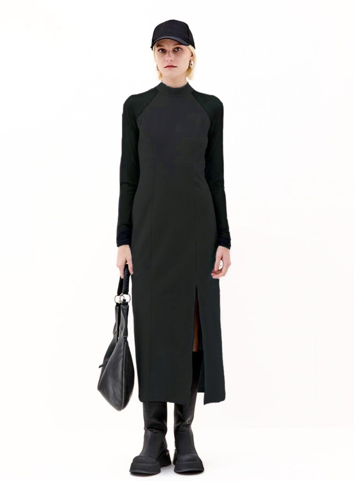 Imagem principal Vestido Detalhe Tule Triton Triton preto