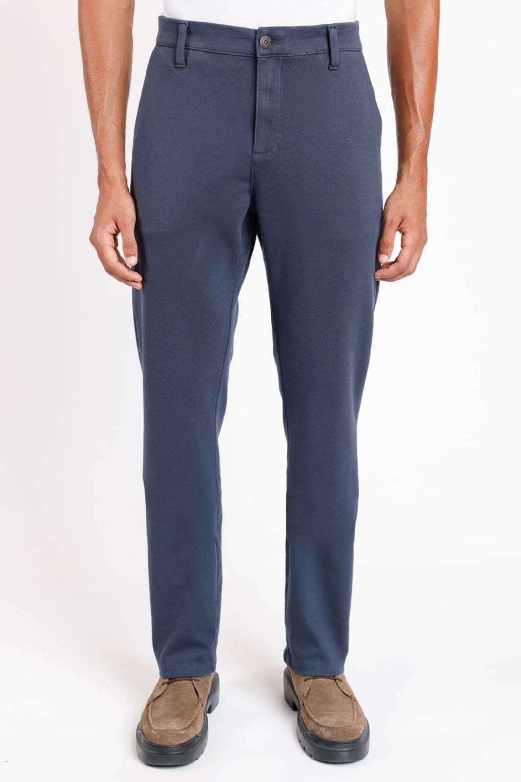 Calça Chino Color Regular Comfort Marinho