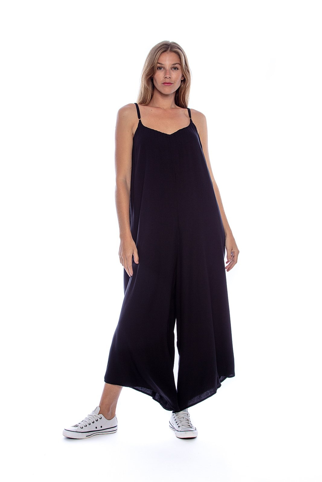 Imagem principal Macacão Saruel Amplo Amazonia Vital Amazonia Vital preto