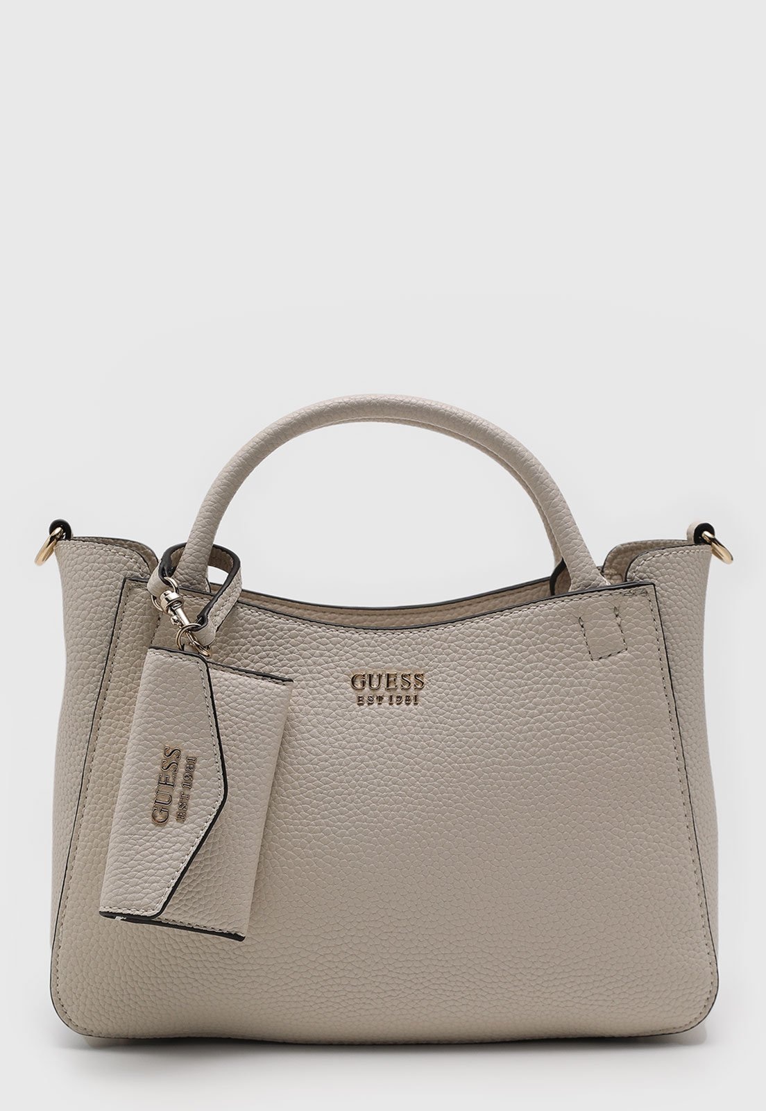 Imagem principal Bolsa Tiracolo Feminina Guess Alça Dupla Off-White Guess off-white white