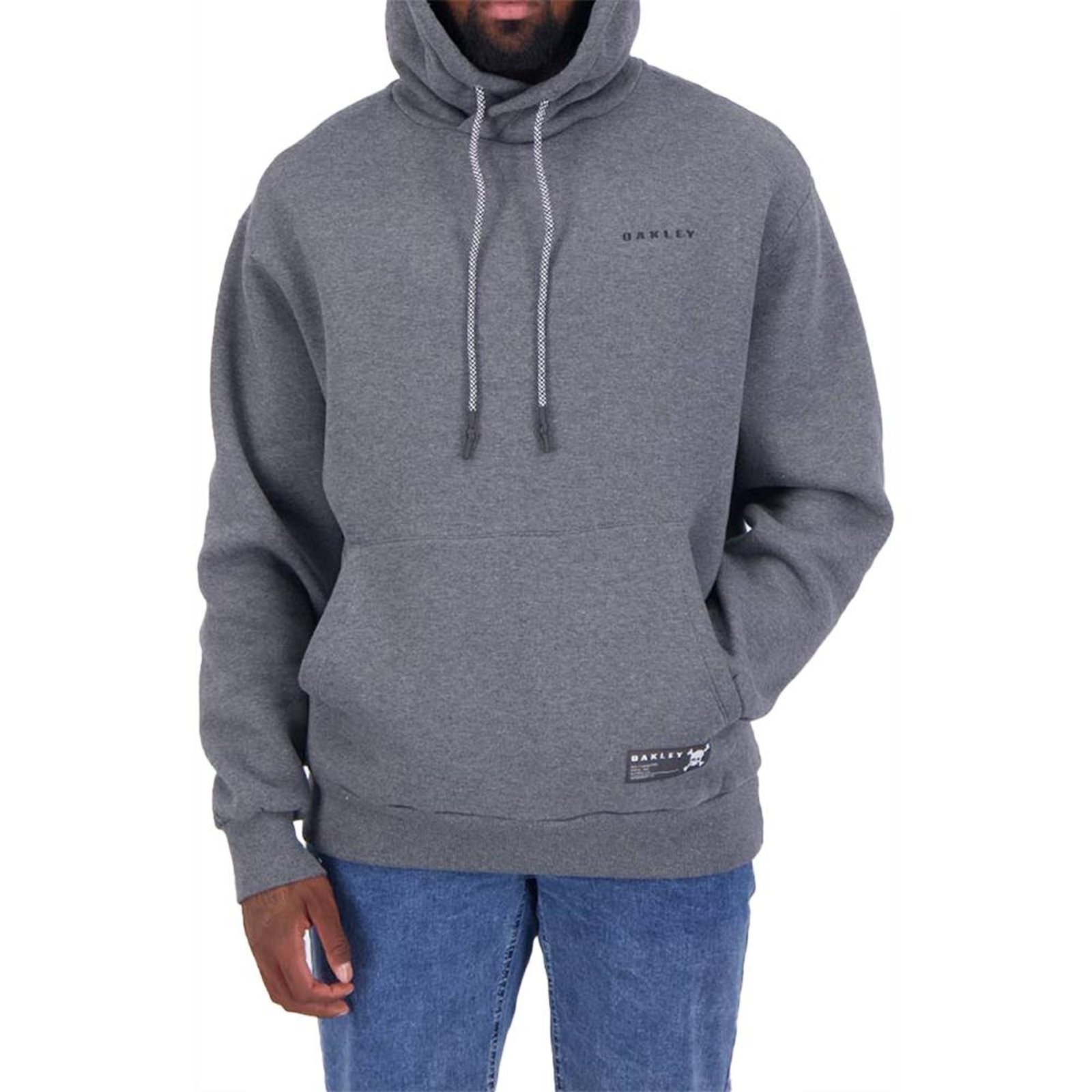 Imagem principal Moletom Oakley Canguru Heritage Big Skull WT24 Athletic Oakley grafite