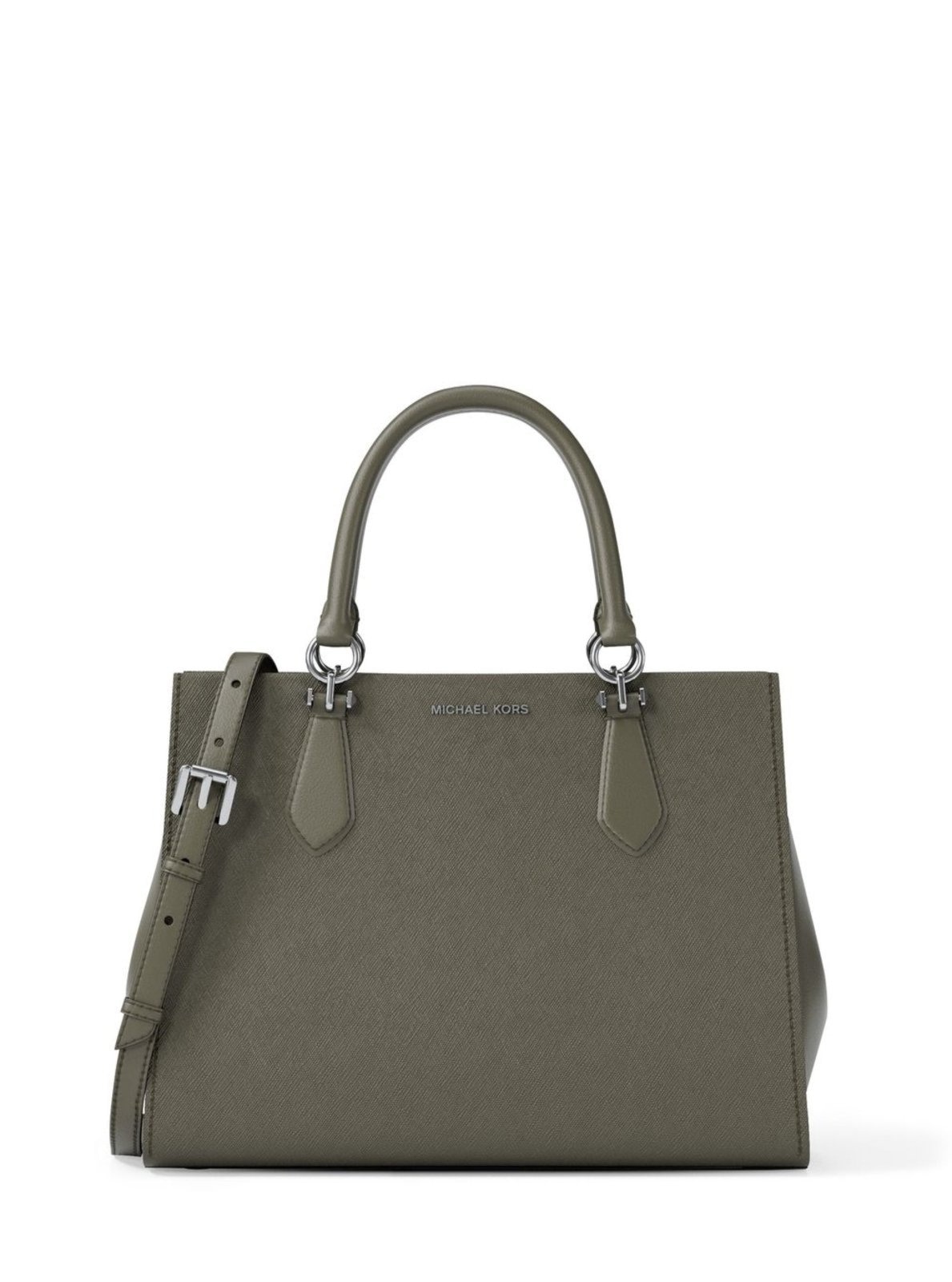 Imagem principal Bolsa Tiracolo Marilyn Em Couro Média 35F5S6AS2L333 Michael Kors verde