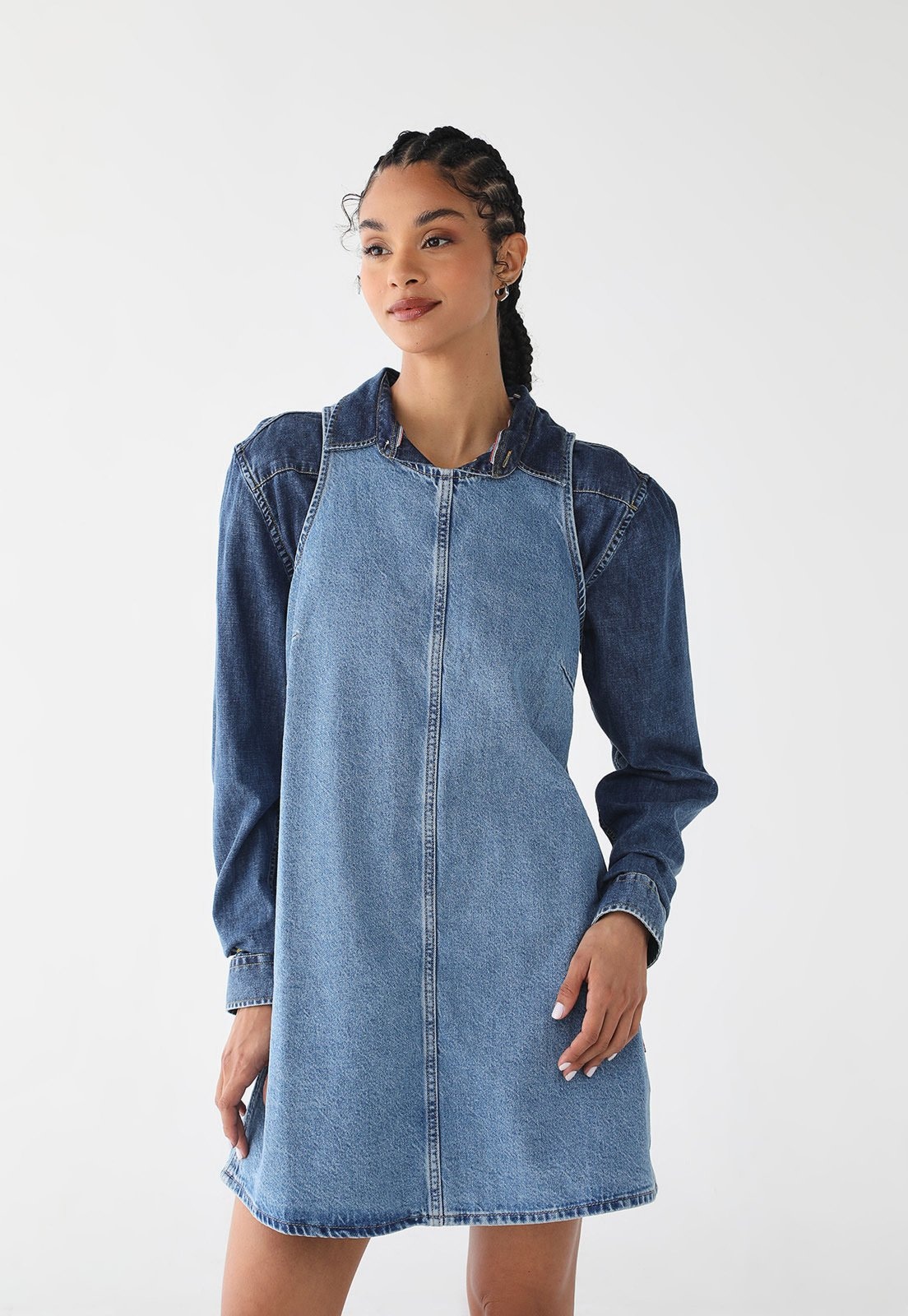 Imagem principal Vestido Jeans Feminino Levis 90s Shift Dress Levis azul
