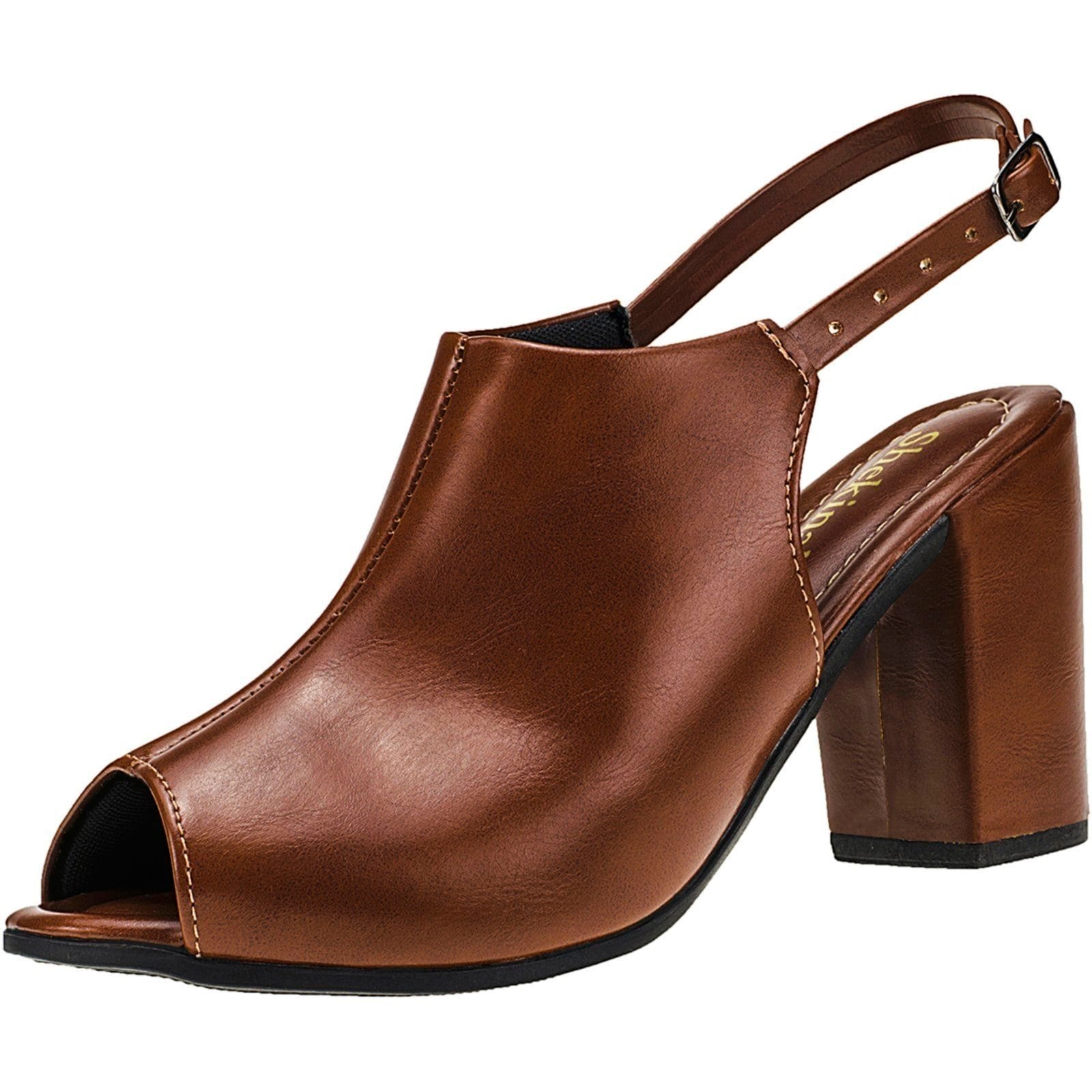 Sandália Saltinho Ankle Boots Salto Alto Grosso Bota Shekinah Moda