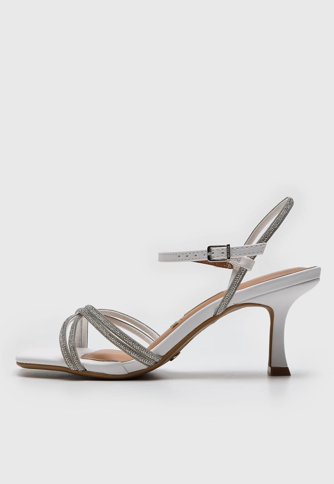 Sandália Vizzano Tiras Hotfix Branca