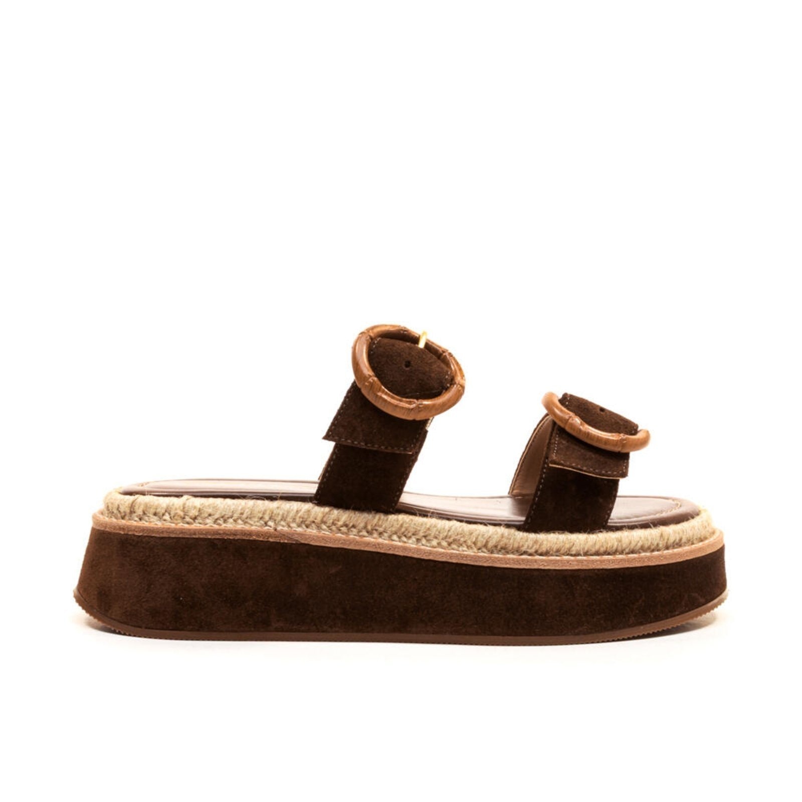 Imagem principal Sandália Couro Flatform Cecconello 2544001-8 Cecconello marrom