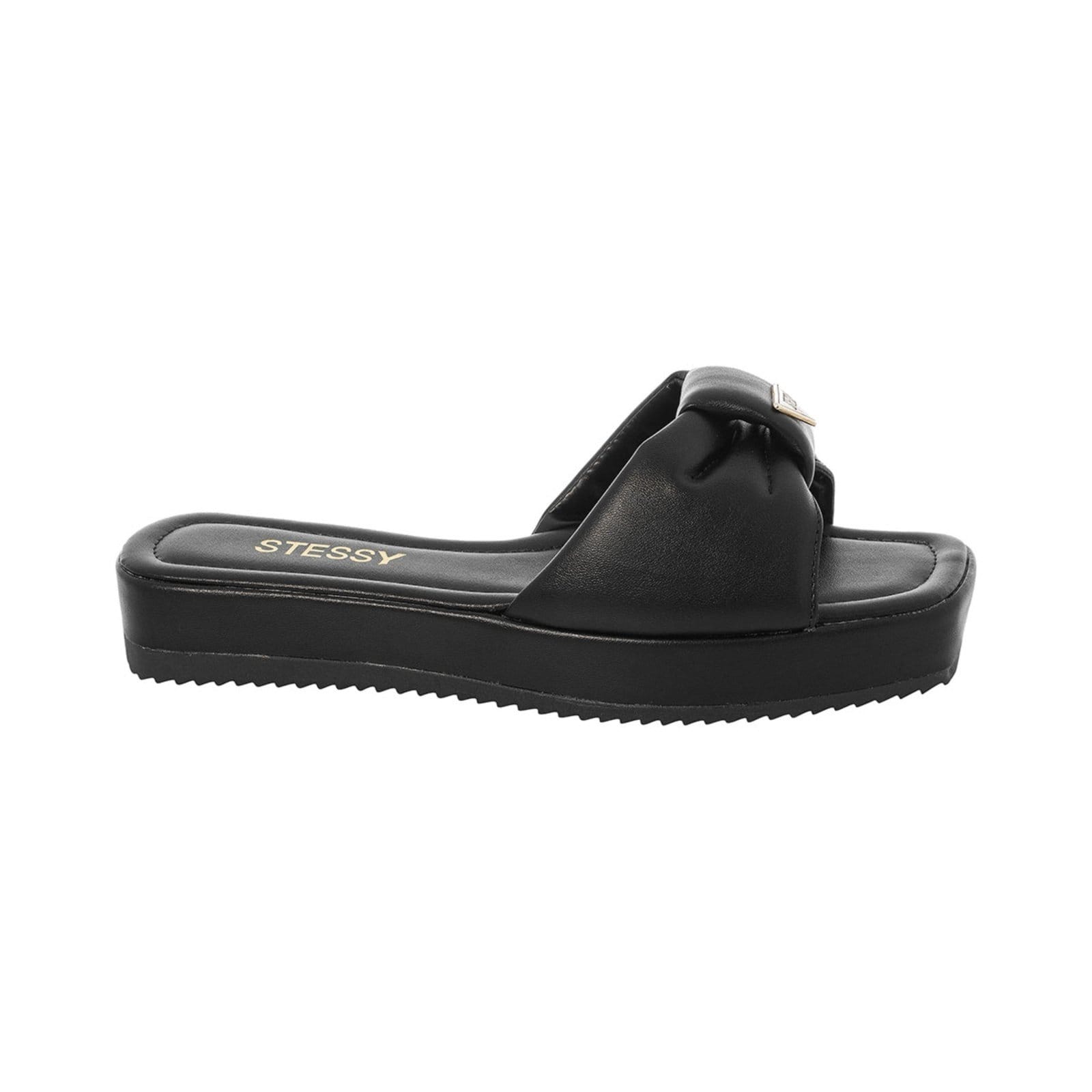 Sandália Tamanco Stessy Feminino Flatform Confortável Chinelo Juta
