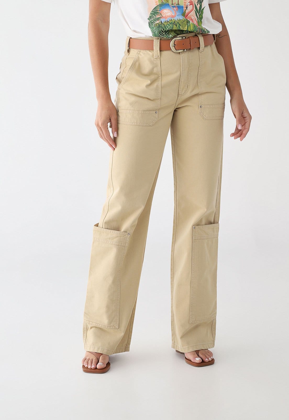 Calça Feminina Colcci Utilitária