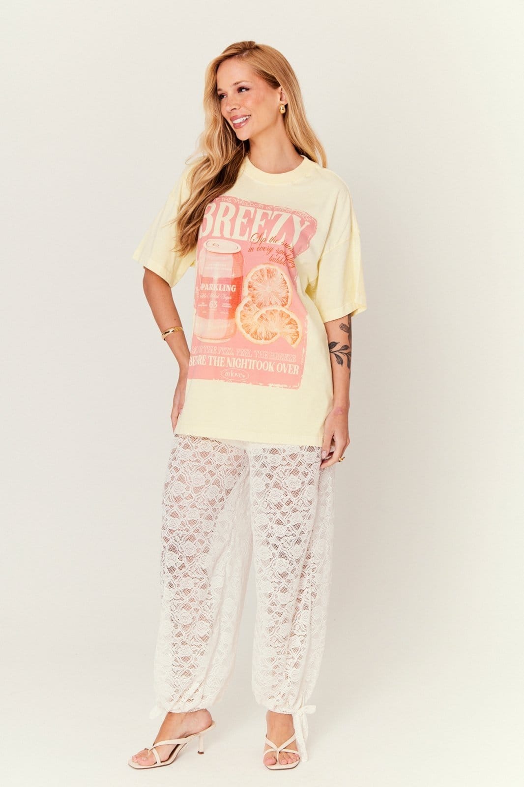 Calça In Love Helena Off White