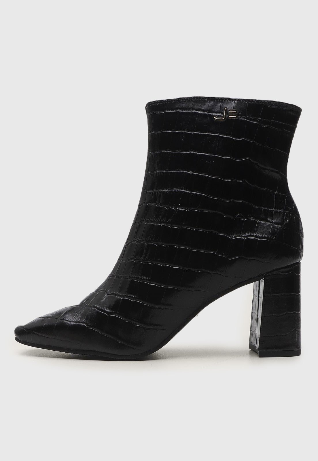 Imagem principal Bota Jorge Bischoff de Couro Croco Preta Jorge Bischoff preto