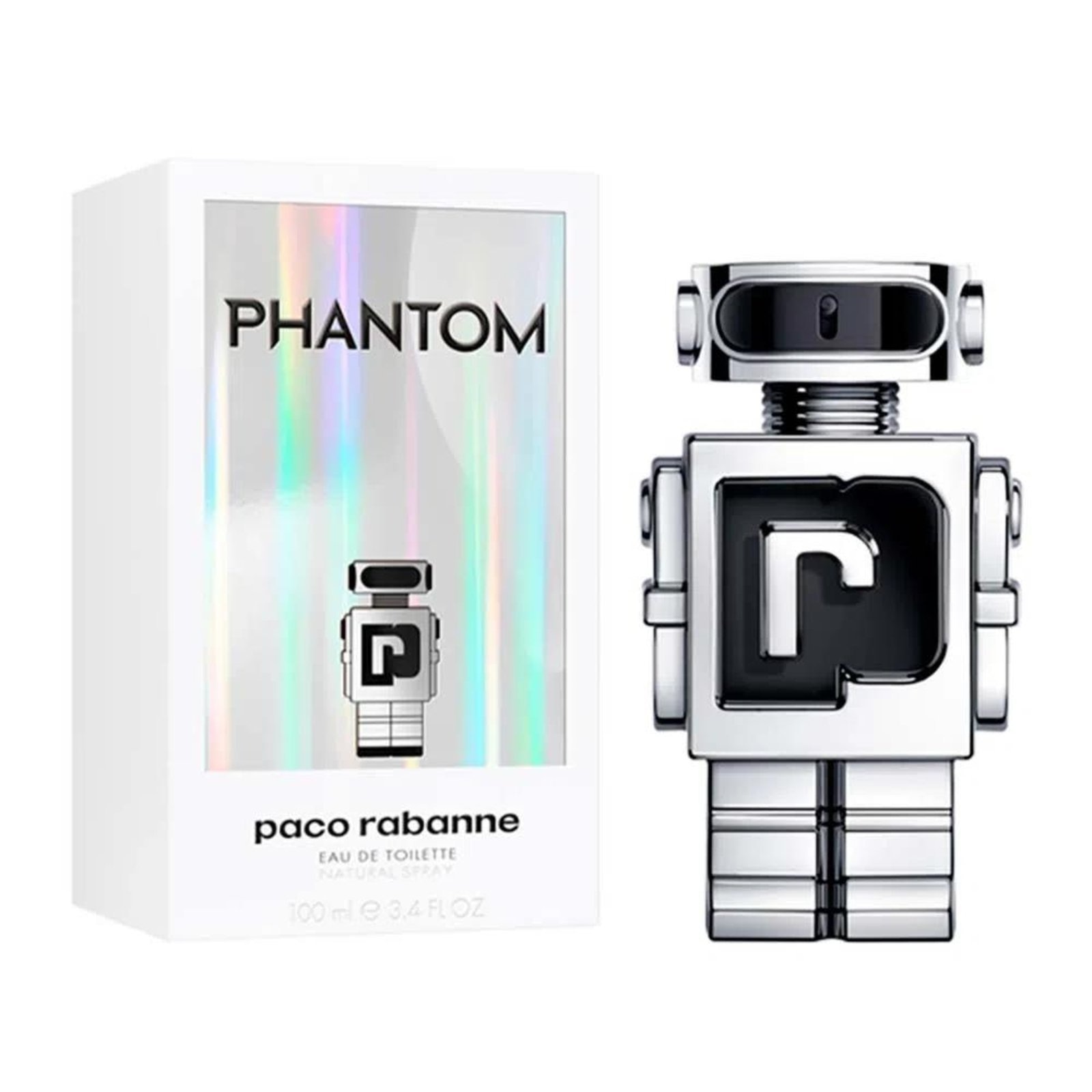 Imagem principal Phantom Paco Rabanne Perfume Masculino Eau de Toilette 100 ml Paco Rabanne incolor