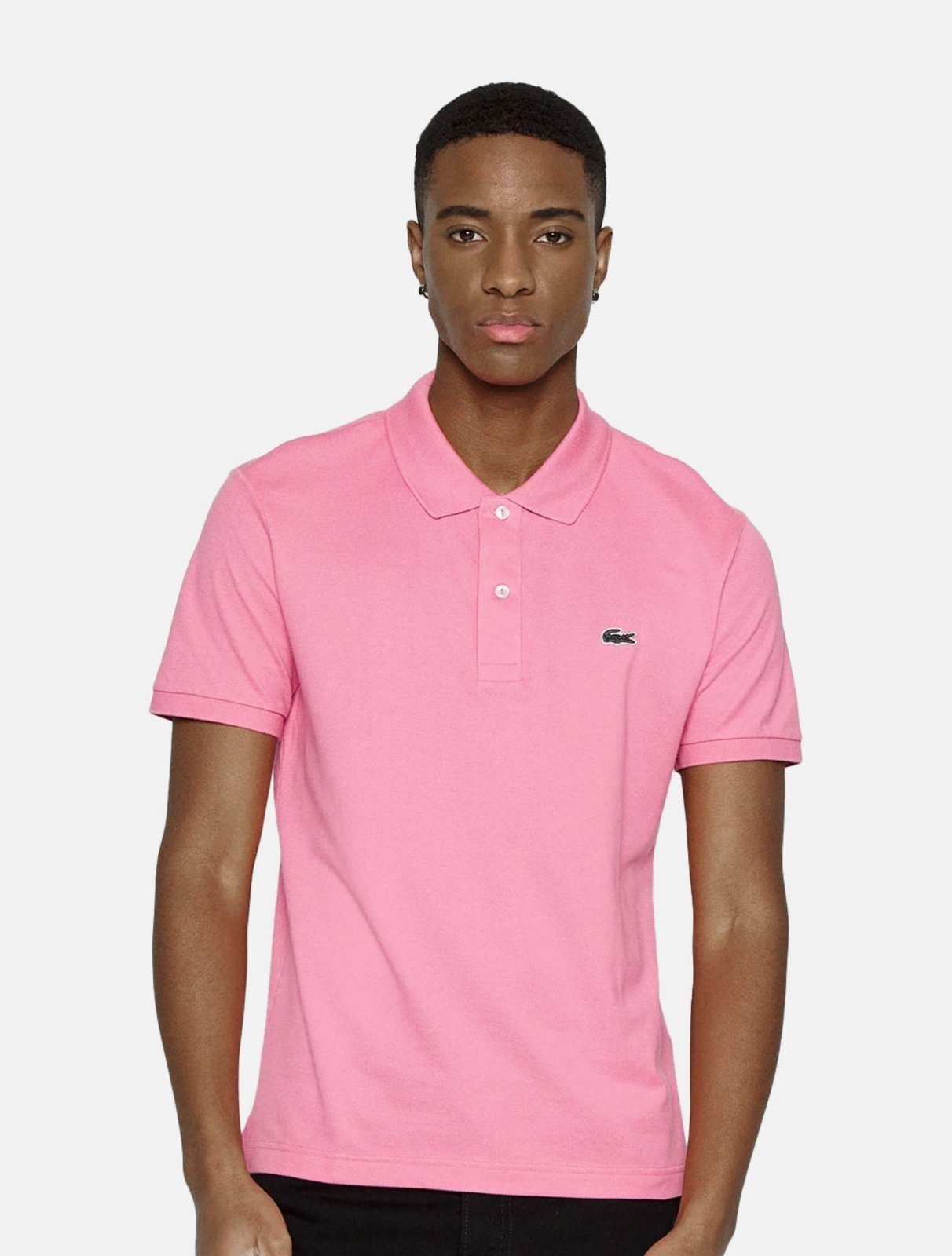 Imagem principal Polo Lacoste Masculina L.12.12 Persa Dixen rosa