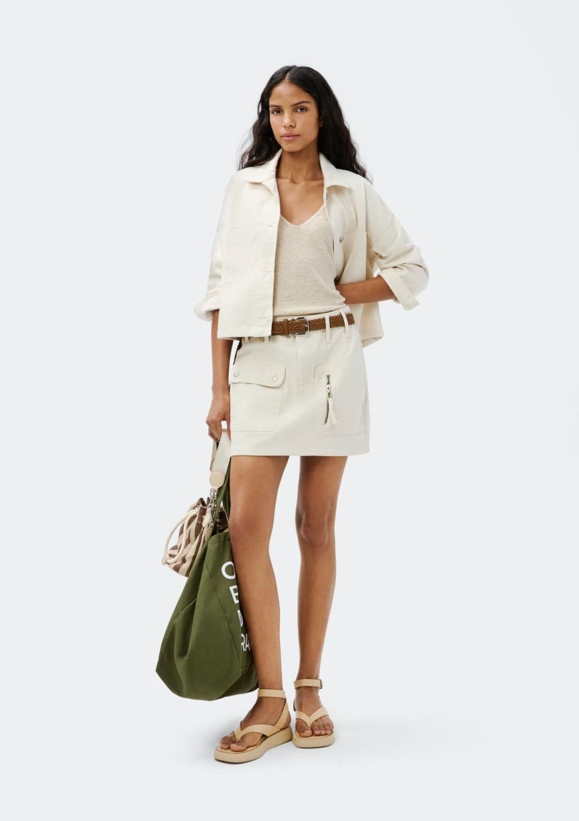 Saia De Sarja Cargo Estonada