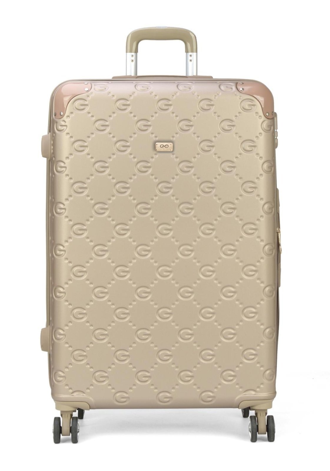 Imagem principal Mala de Viagem édia ABS Casual Lion Rodas 360 Gash Gash bege