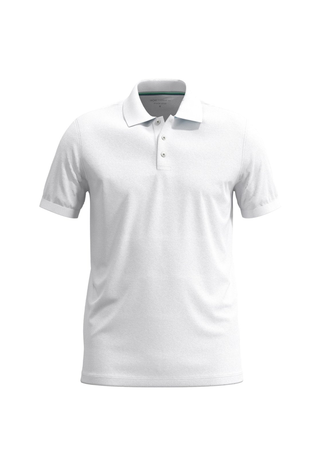 Imagem principal Camisa Polo De Manga Curta Em Malha Piquet Com Logo Na Gola Hangar 33 branco