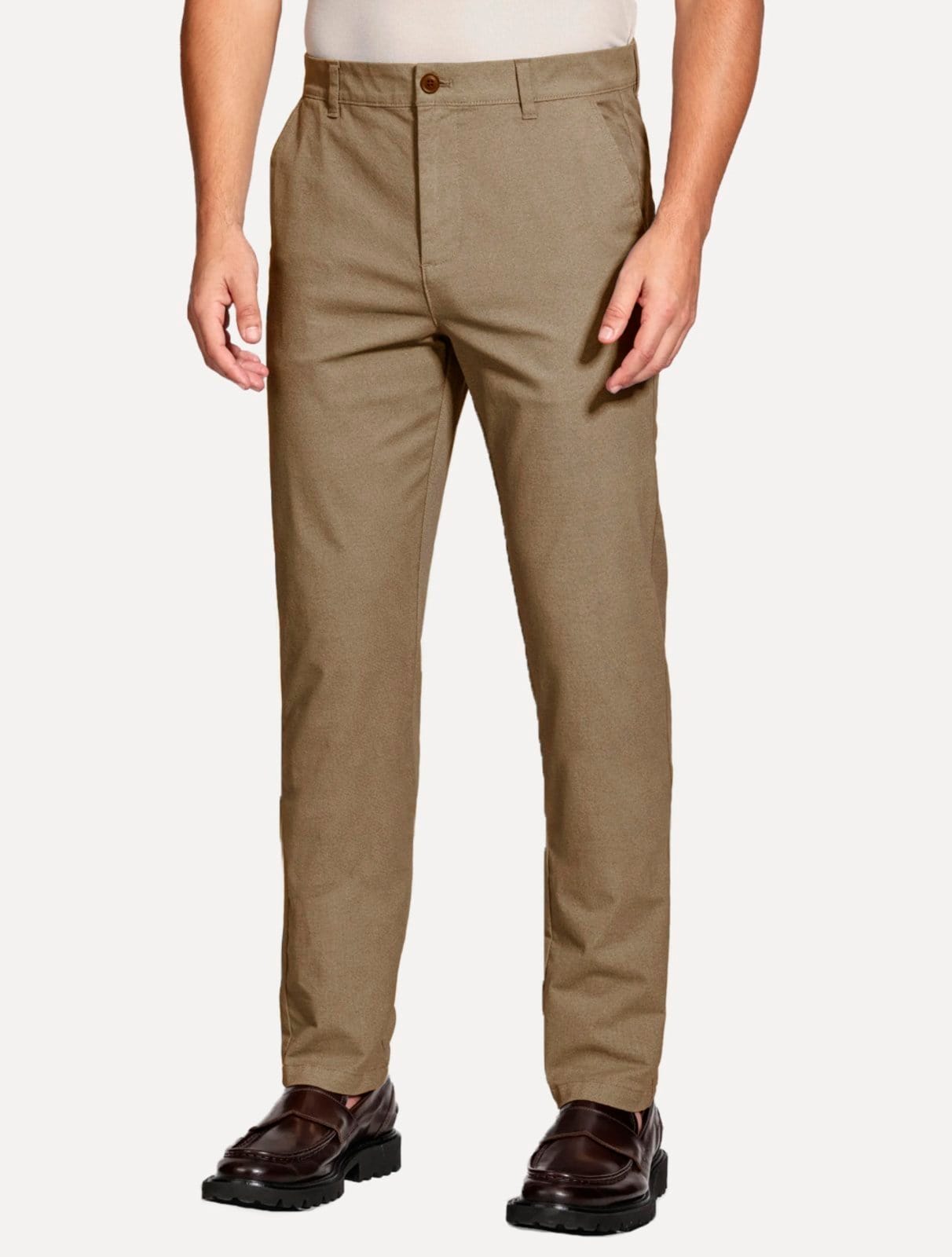 Calça Aramis Masculina Chino Sarja Classica Button