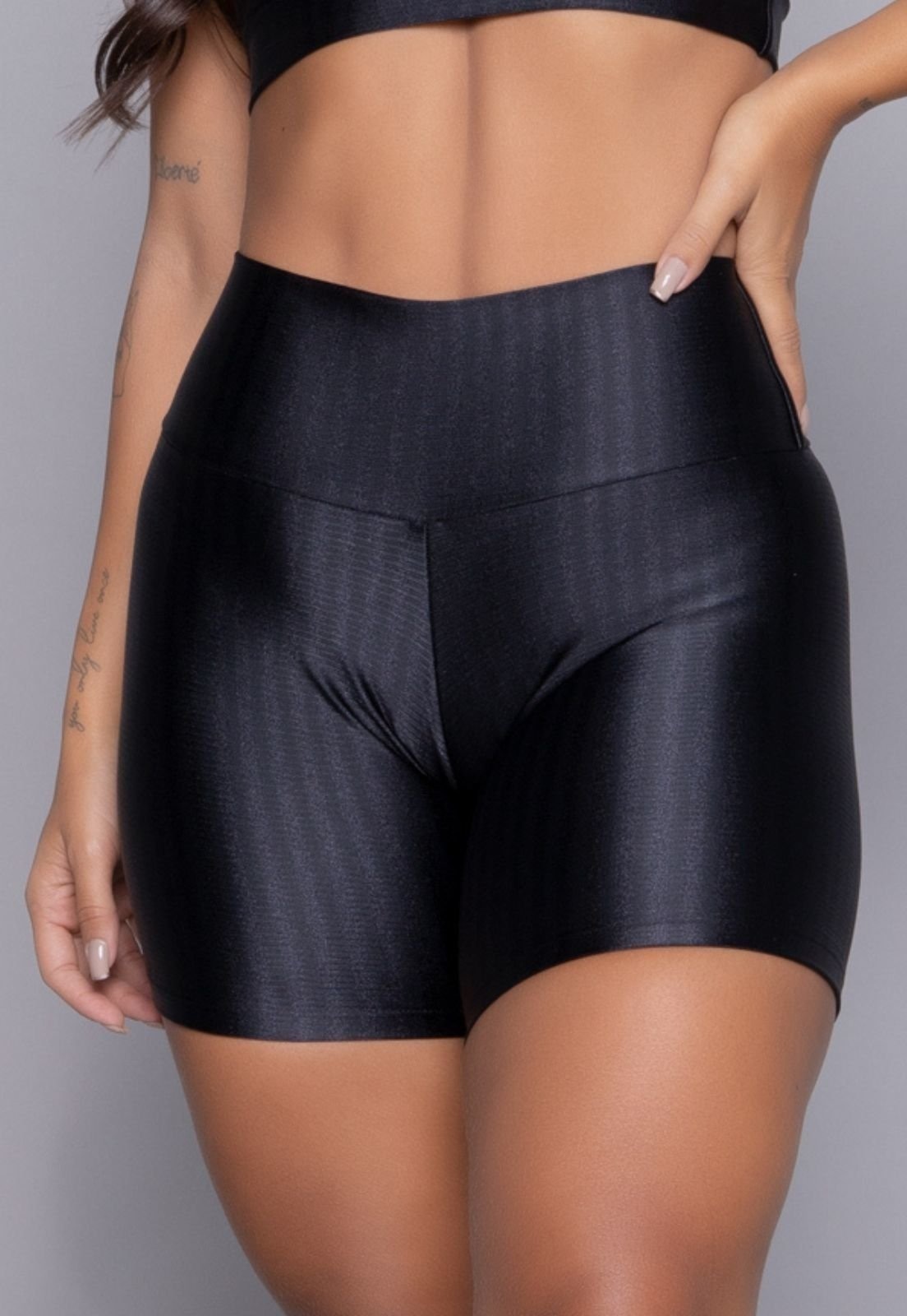 Imagem principal Short New Zig Wls Modas Compressão 3D Fitness Ikat WLS Modas preto