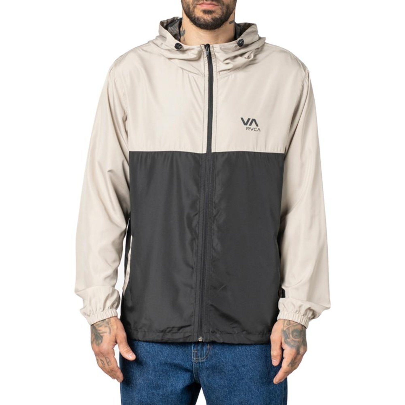 Imagem principal Jaqueta RVCA Outsider Packable Jacket II WT23 Multi Cores RVCA bege