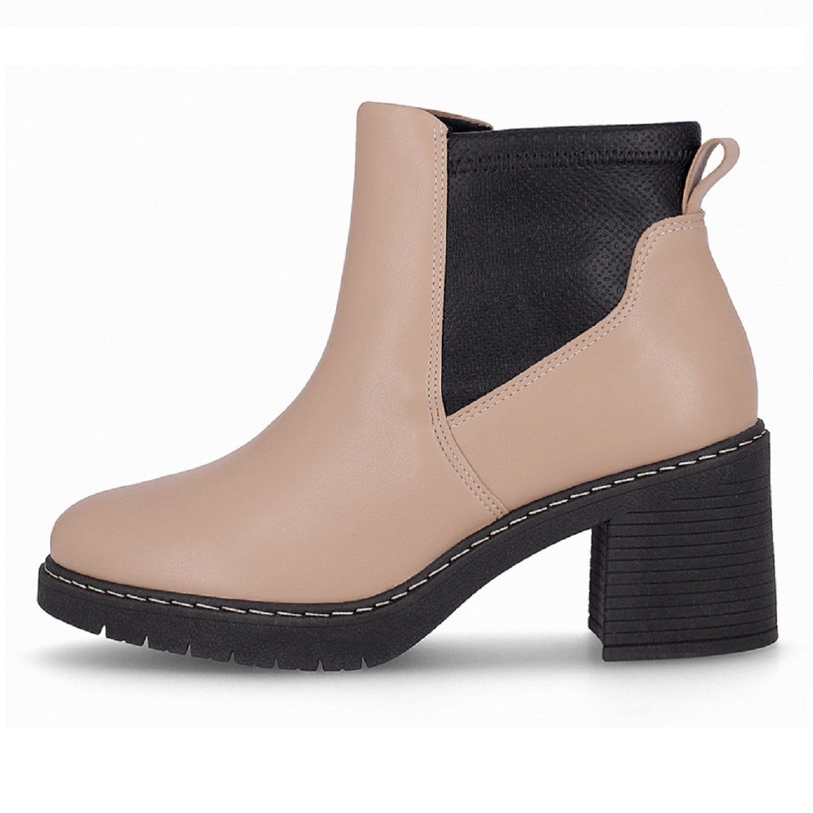 Bota Piccadilly Cano Cuto Salto Médio