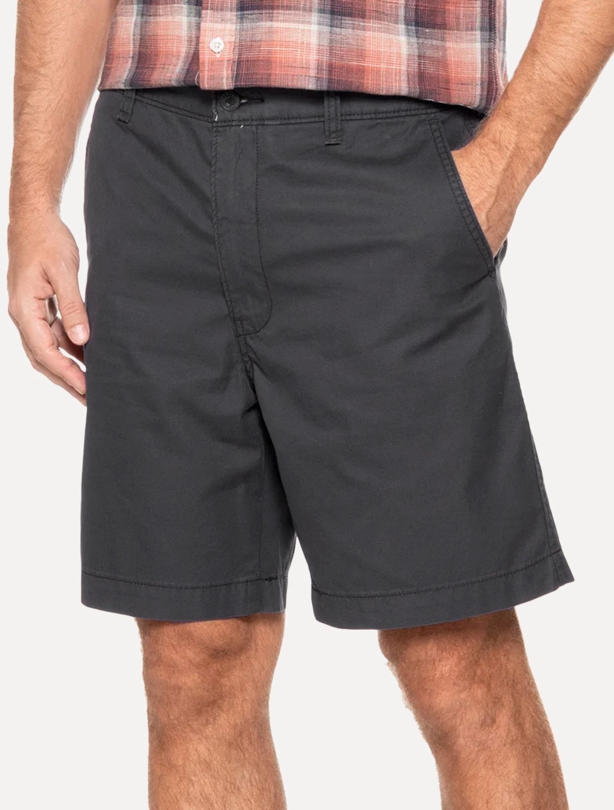Imagem principal Bermuda Levis Masculina Sarja XX Chino Relaxed Short II Chumbo Levis cinza