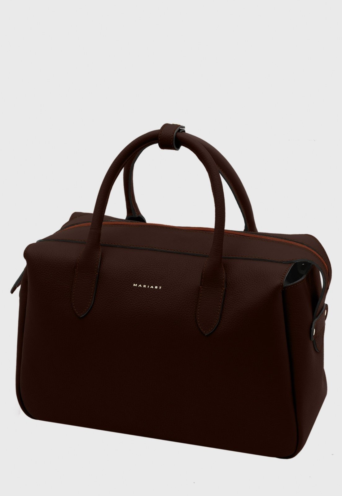 Imagem principal Bolsa Bowling Couro Mariart Jambu Chocolate Mariart marrom