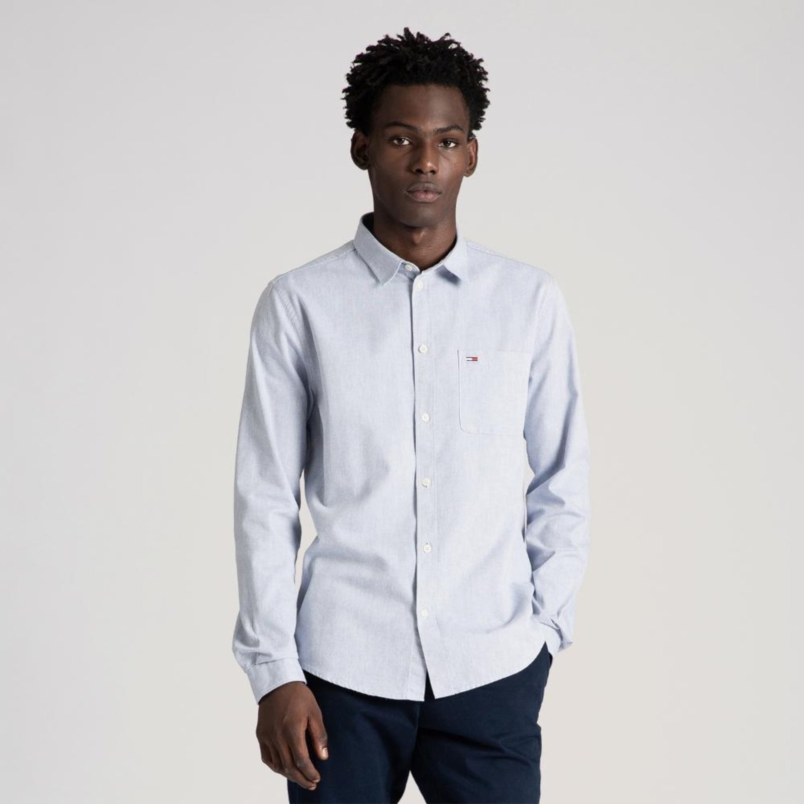 Imagem principal Camisa Clássica De Oxford Tommy Jeans-EEG Tommy Jeans azul marinho