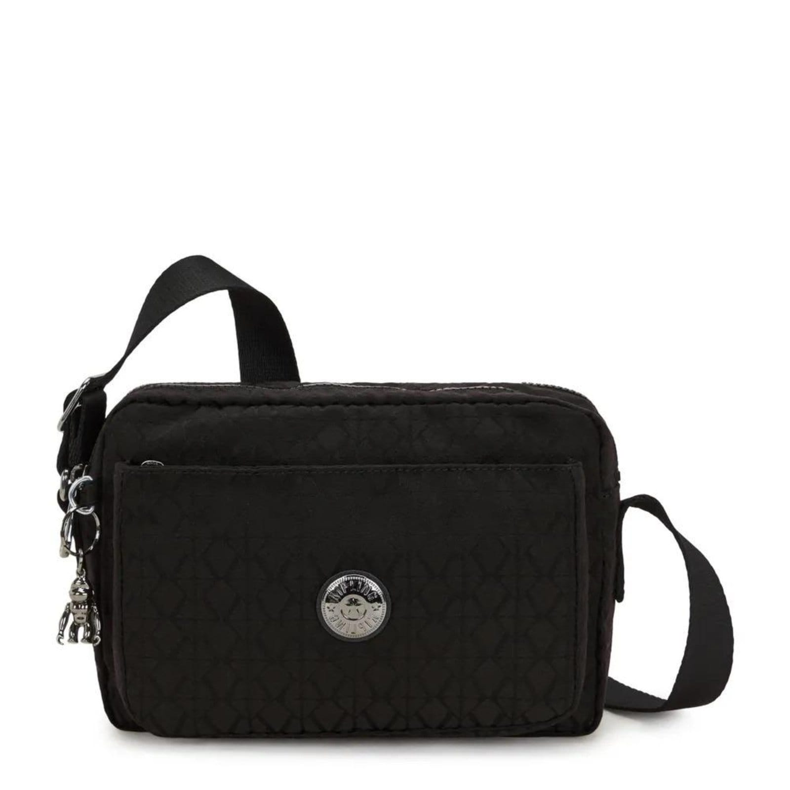 Bolsa Kipling Abanu M Black Sign JQ