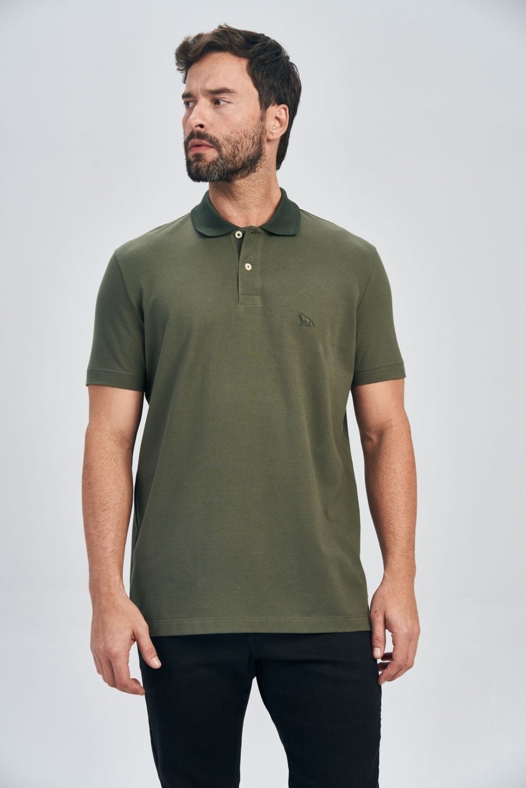 Imagem principal Polo Classic Masculina Acostamento ACOSTAMENTO MASCULINO preto