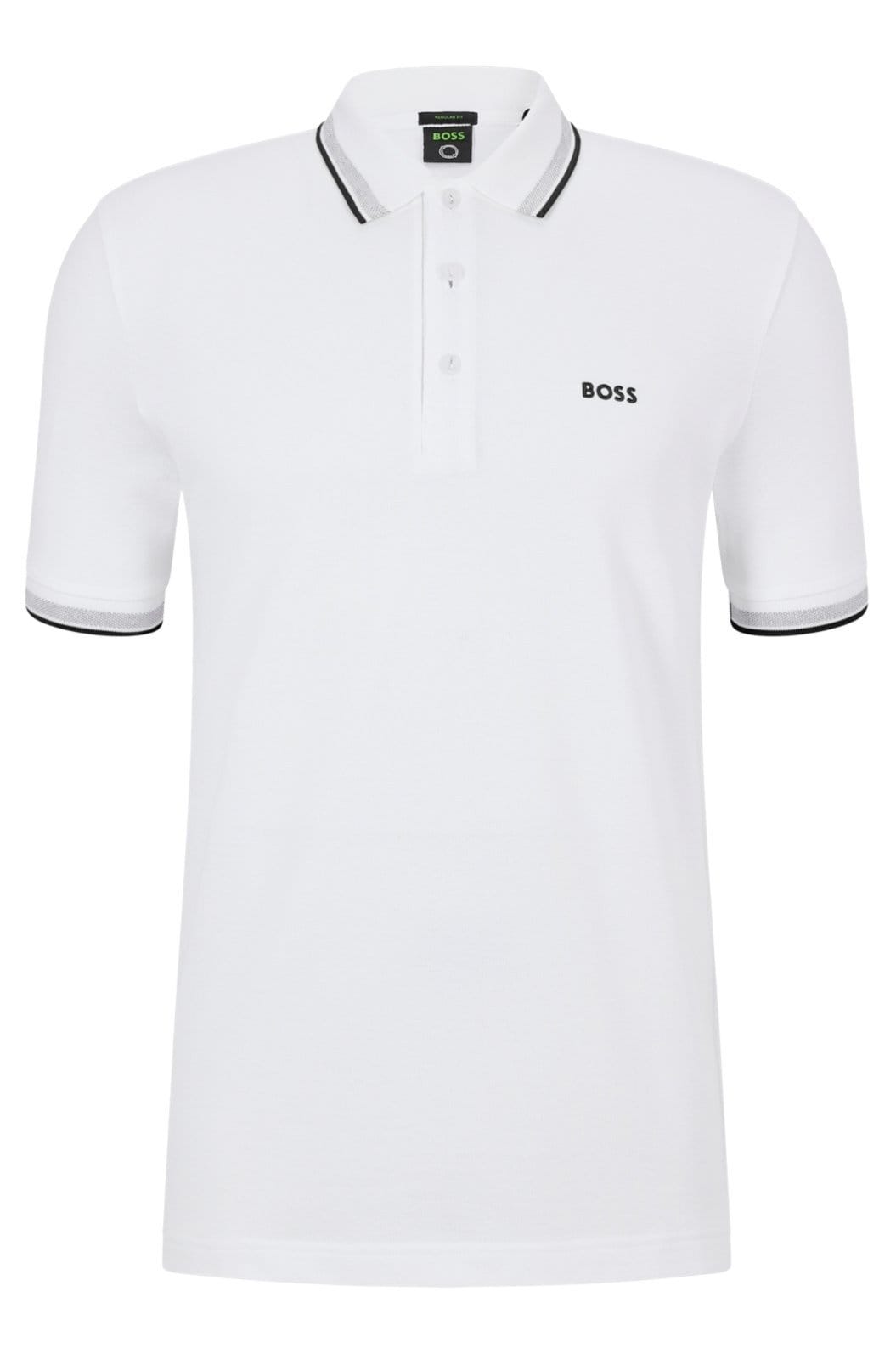 Camisa Polo Em Algodão Orgânico Com Logo