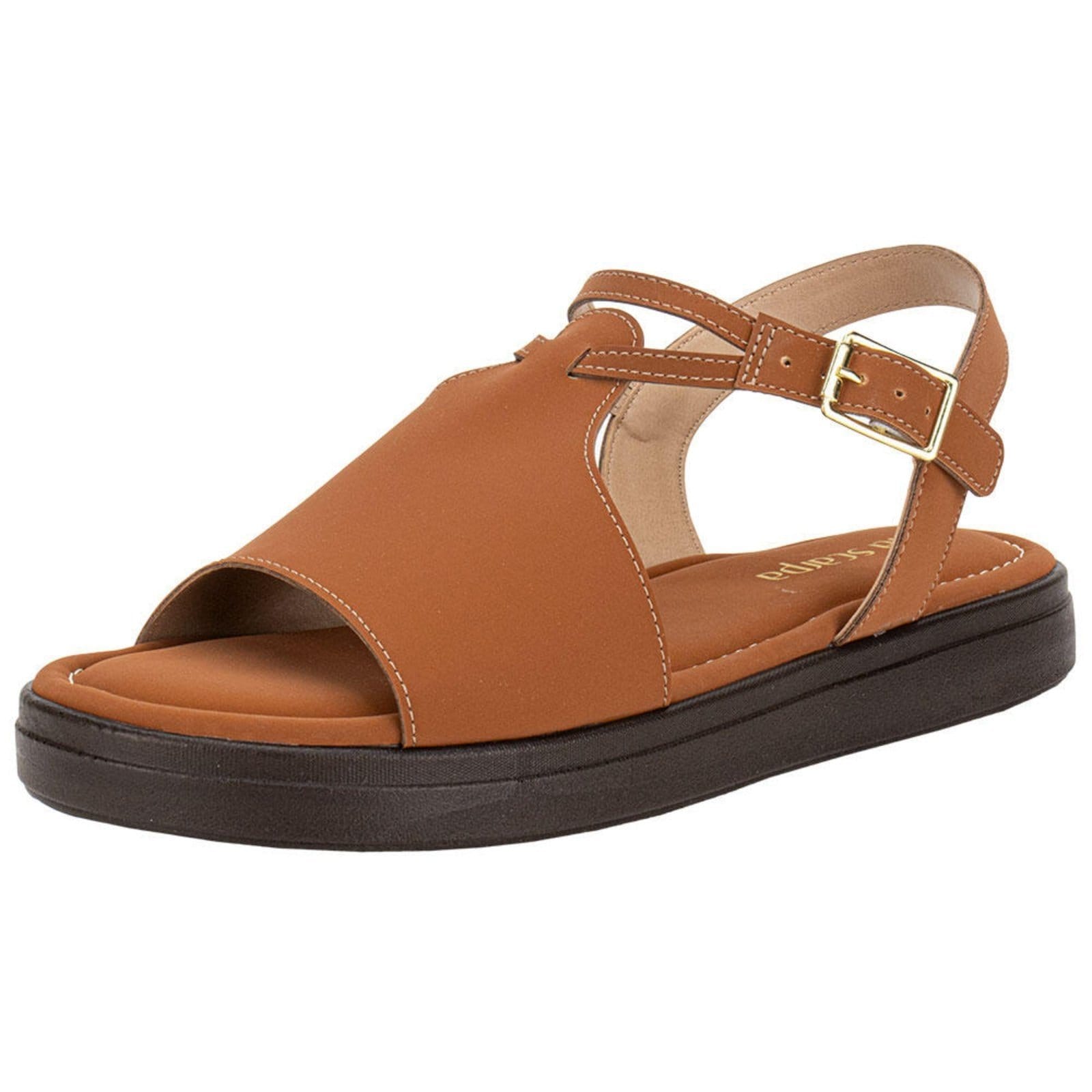 Sandália Feminina Flat Via Scarpa 173718710 3948710