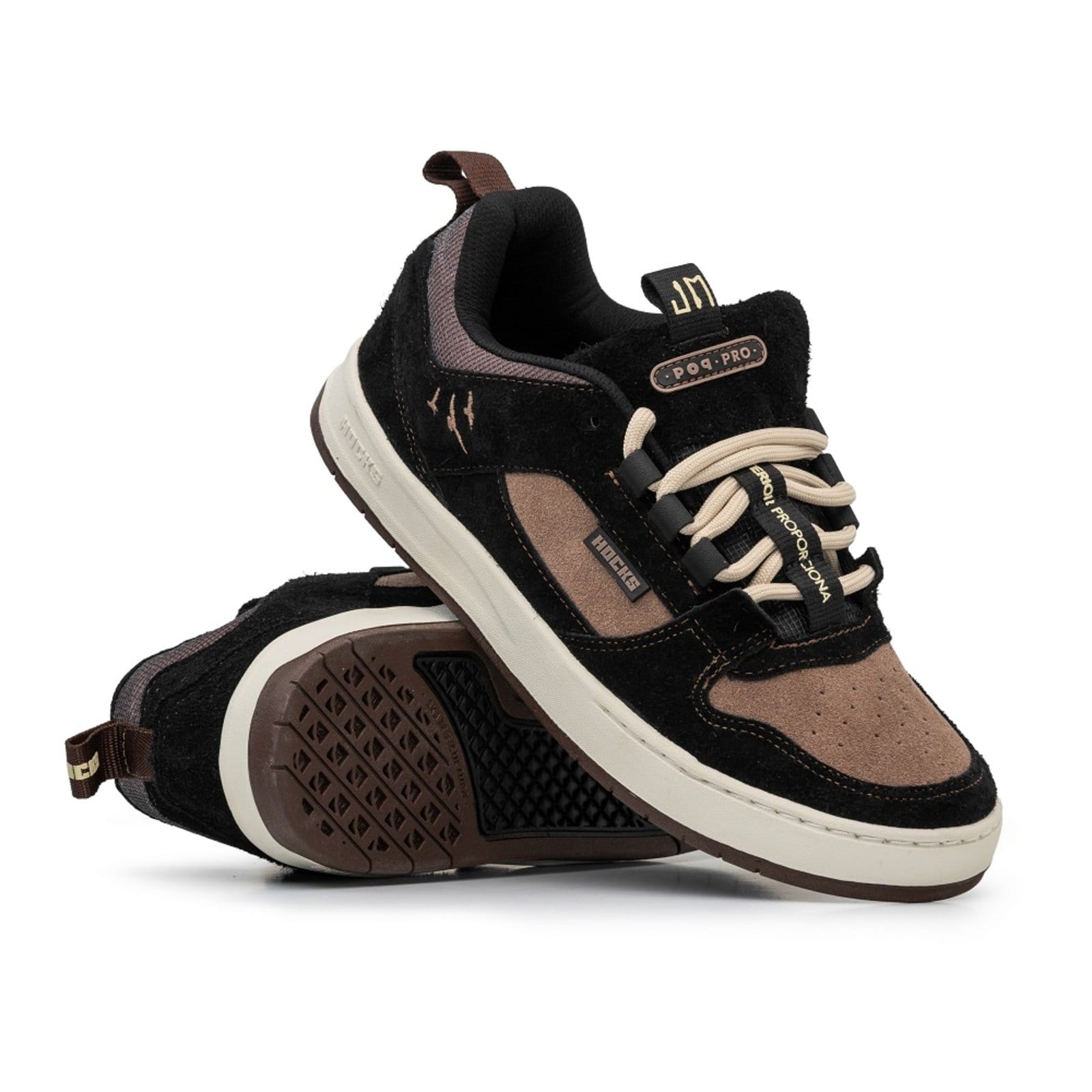 Tênis Hocks Pop Pro JM Marrom