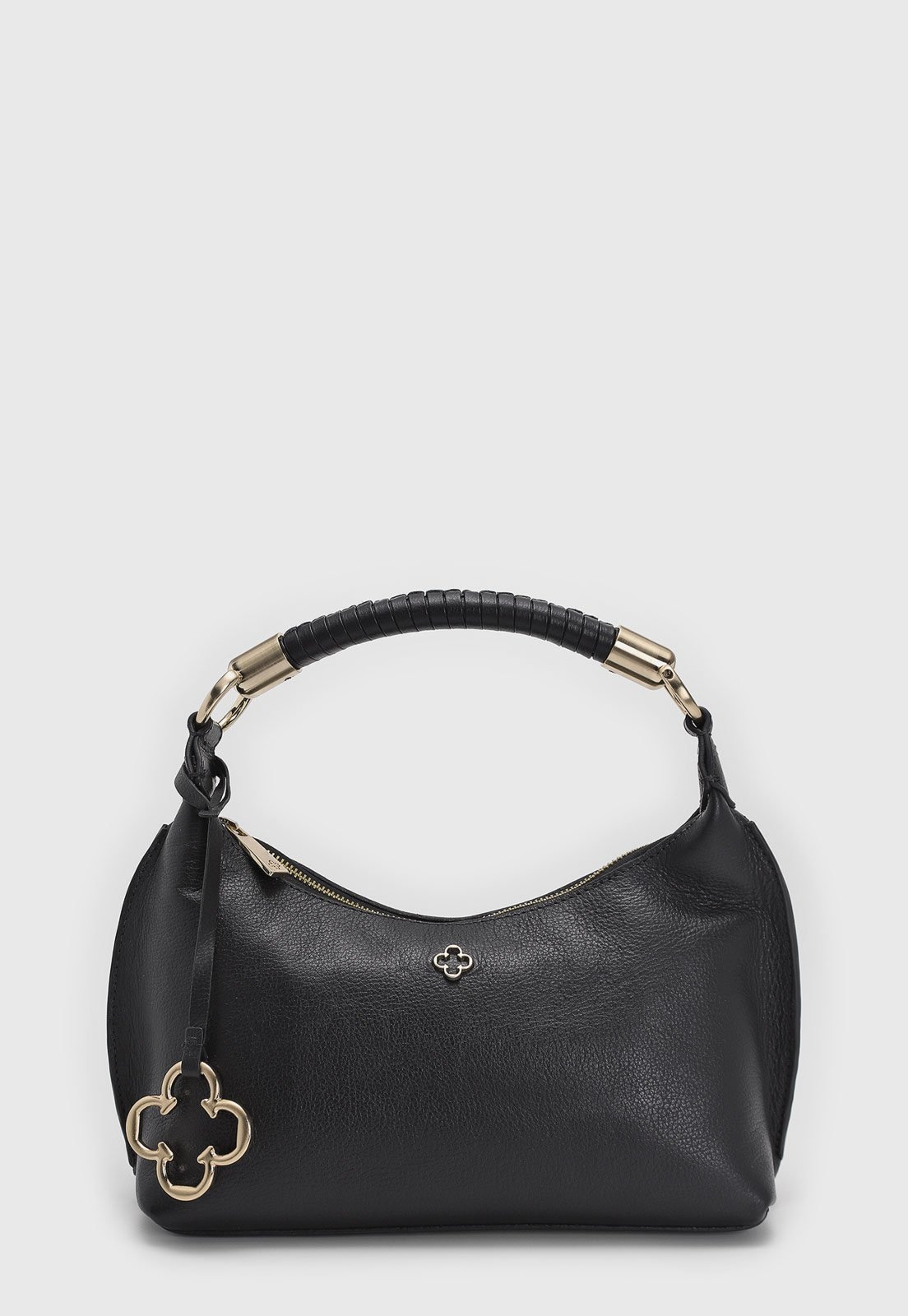 Imagem principal Bolsa Feminina Capodarte Média Alça Tramada Preta Capodarte preto