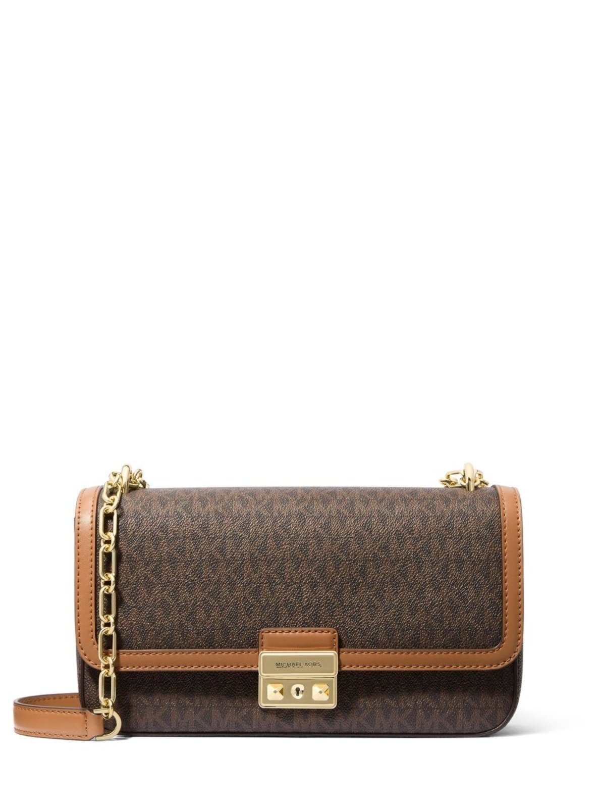 Imagem principal Bolsa De Ombro Tribeca Logo Grande 30R5g2rl7b252 Michael Kors branco