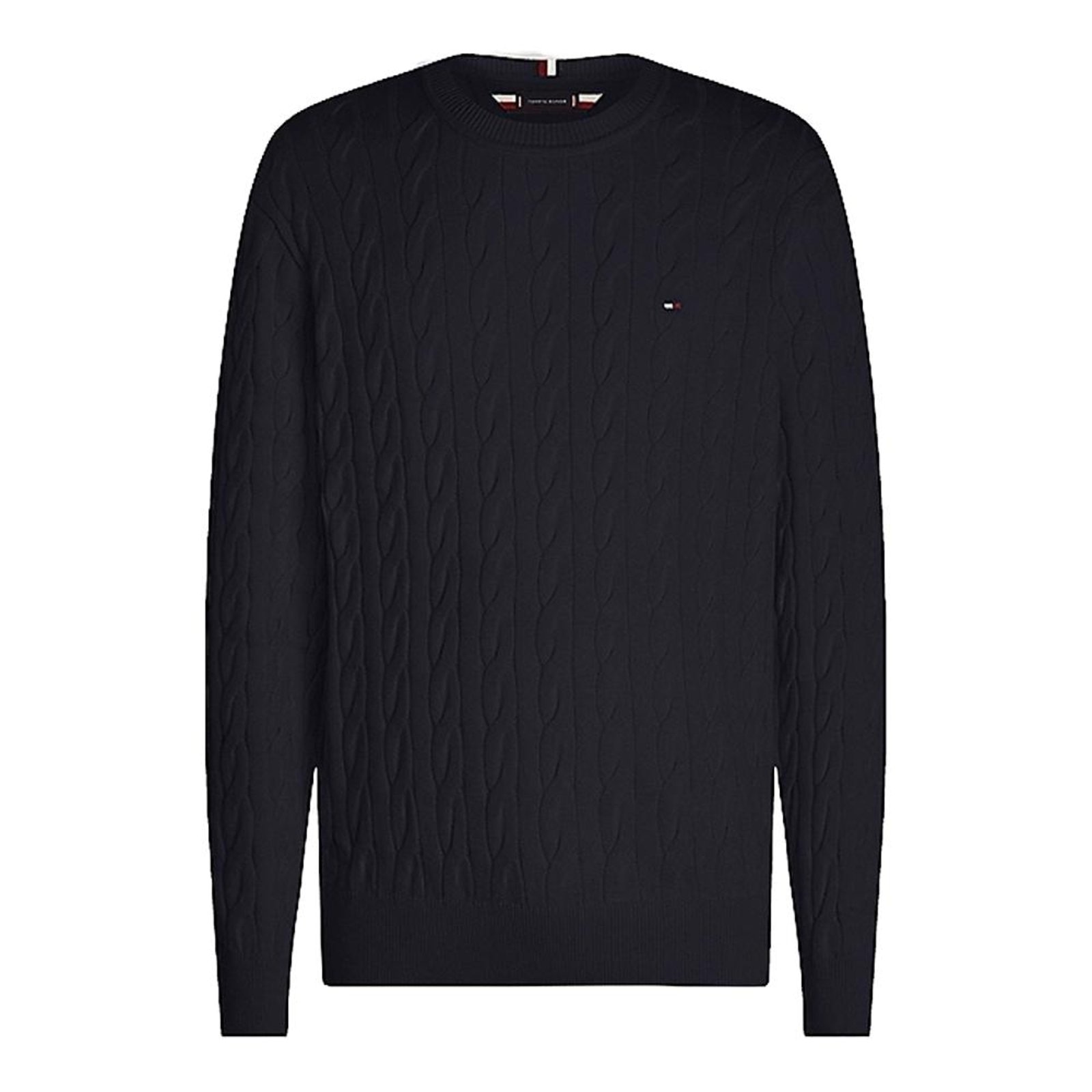 Imagem principal Suéter Tommy Hilfiger Manga Longa Classic Cable Crew Tommy Hilfiger azul marinho