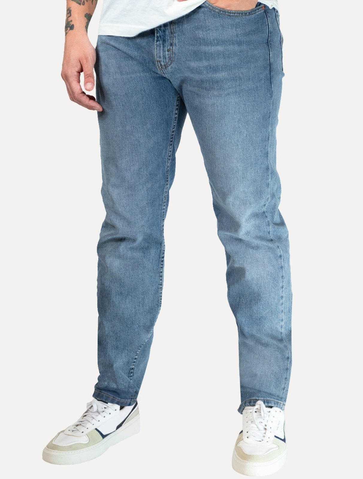 Imagem principal Calça Levis Jeans Masculina 505 Regular Custom Denim Azul Levis azul denim
