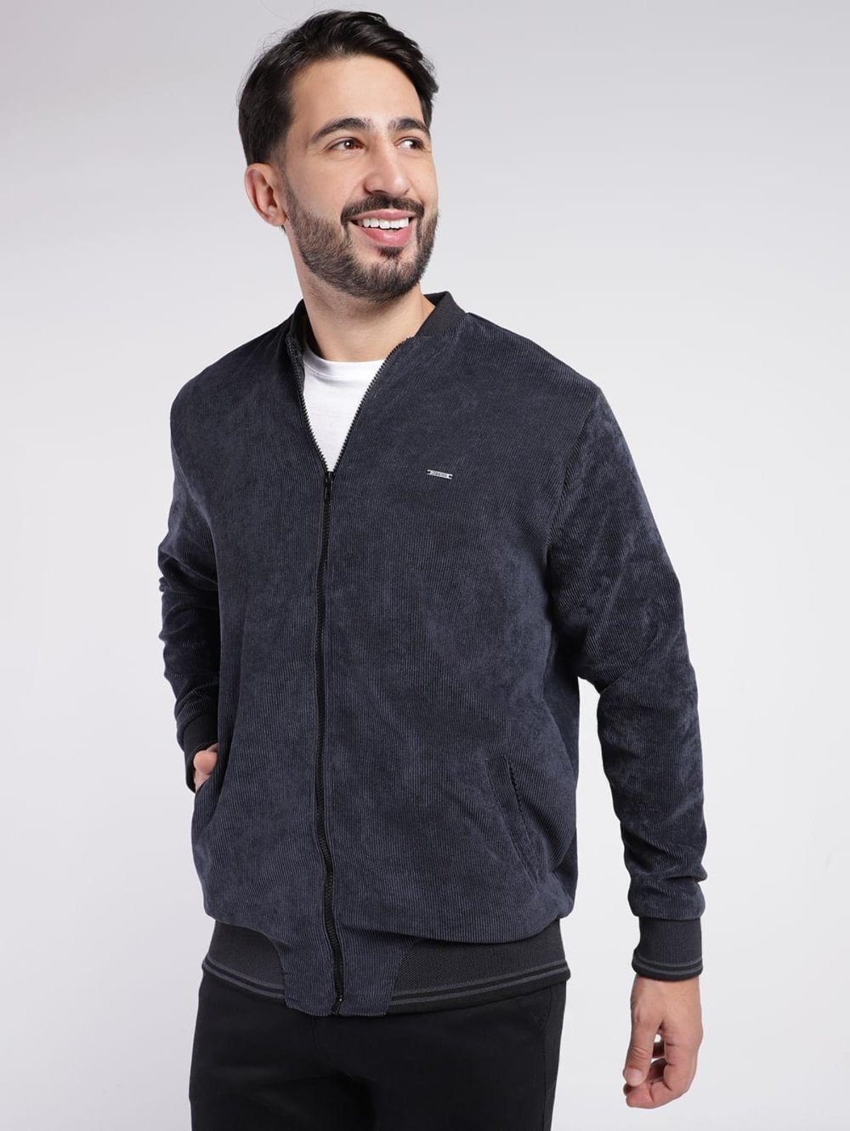 Imagem principal Jaqueta Veludo Masculina MARINHO DZero azul