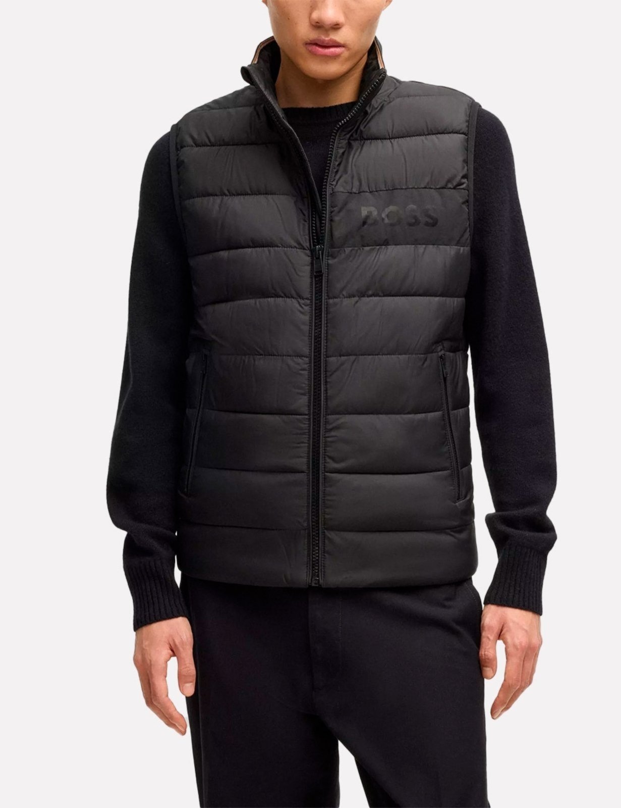 Imagem principal Colete Hugo Boss Masculino Regular Fit Puffer H-Cenito Hugo Boss preto