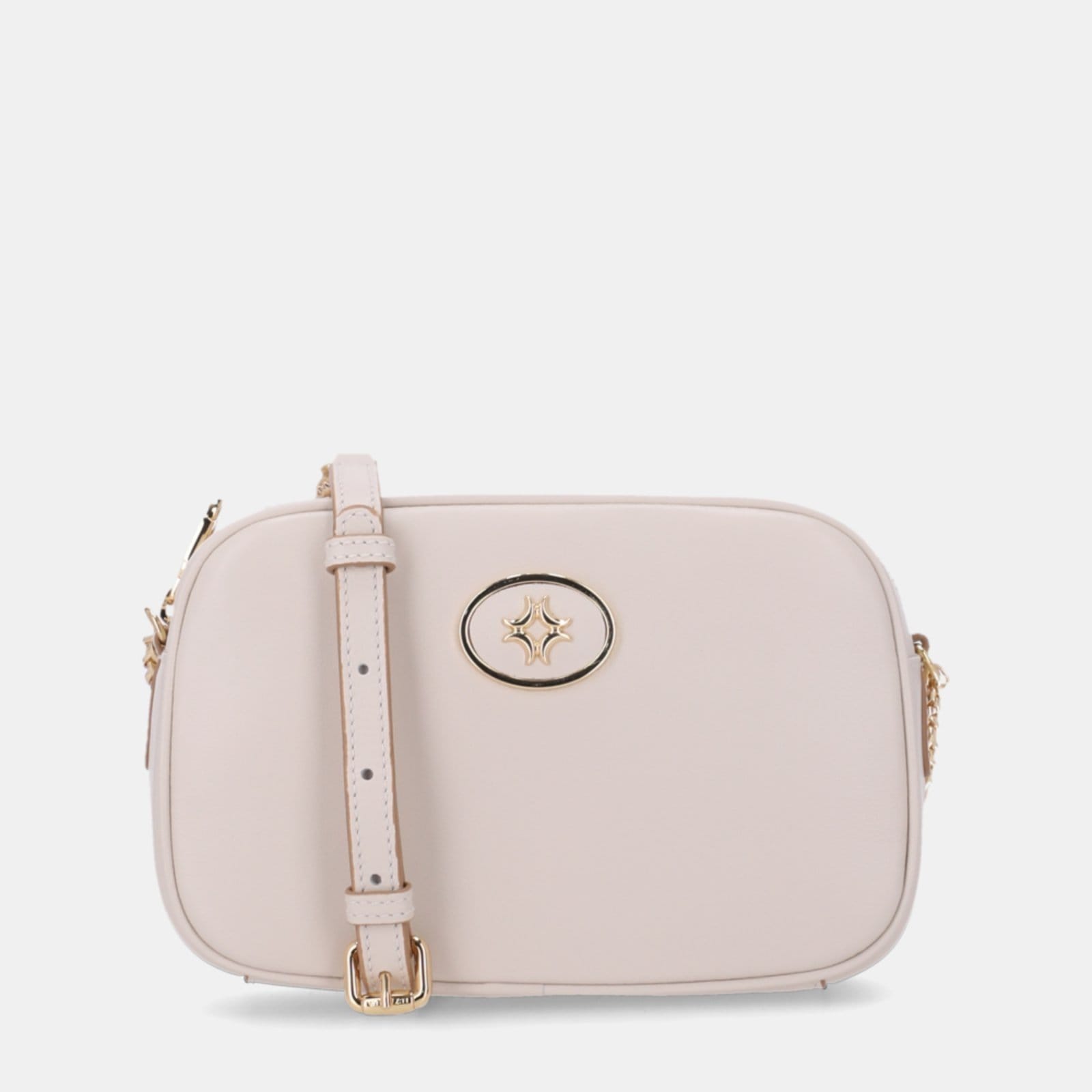 Bolsa Média Couro Luz da Lua - 2000357 Luz Da Lua Off-white