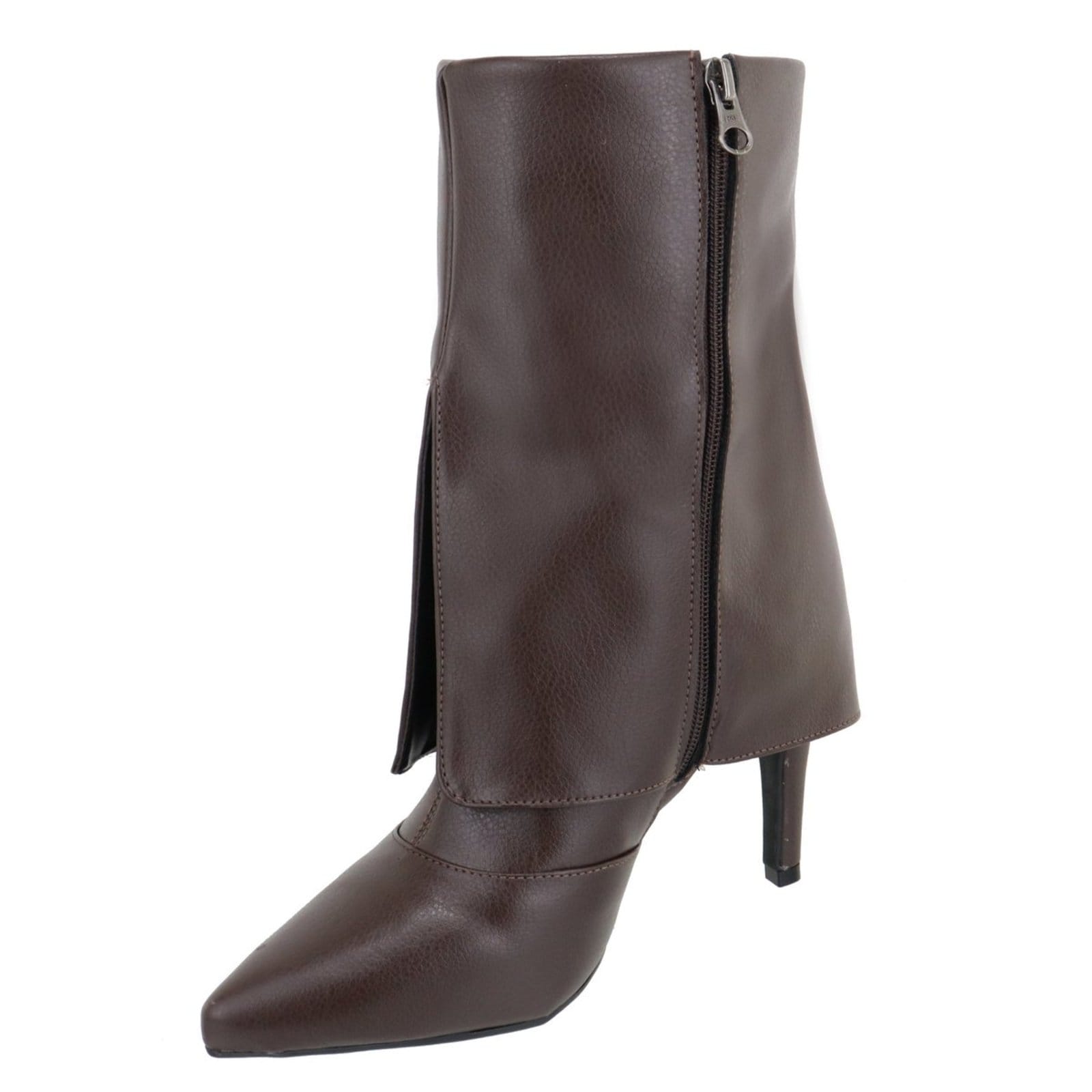 Bota Feminina Sete Sales Estilo Botinha Capa Bico Fino 1795 Machiatto