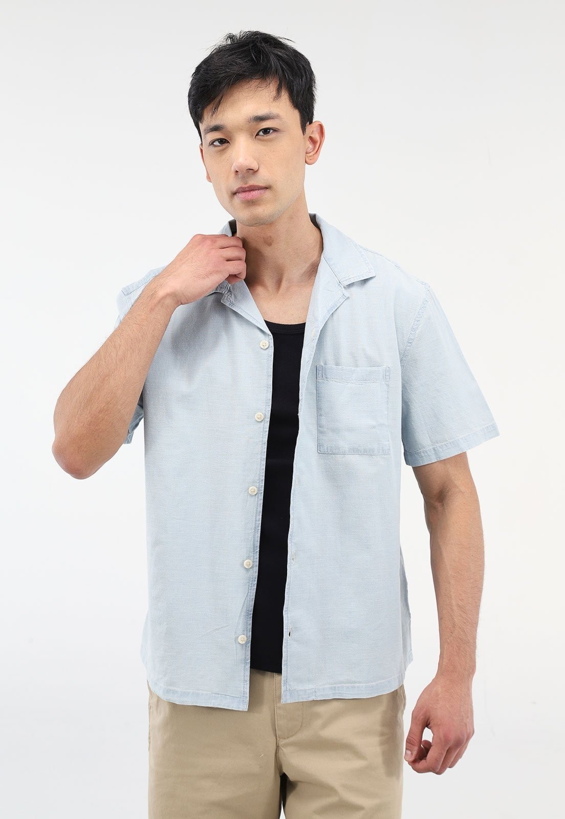 Imagem principal Camisa GAP Reta Pocket GAP azul