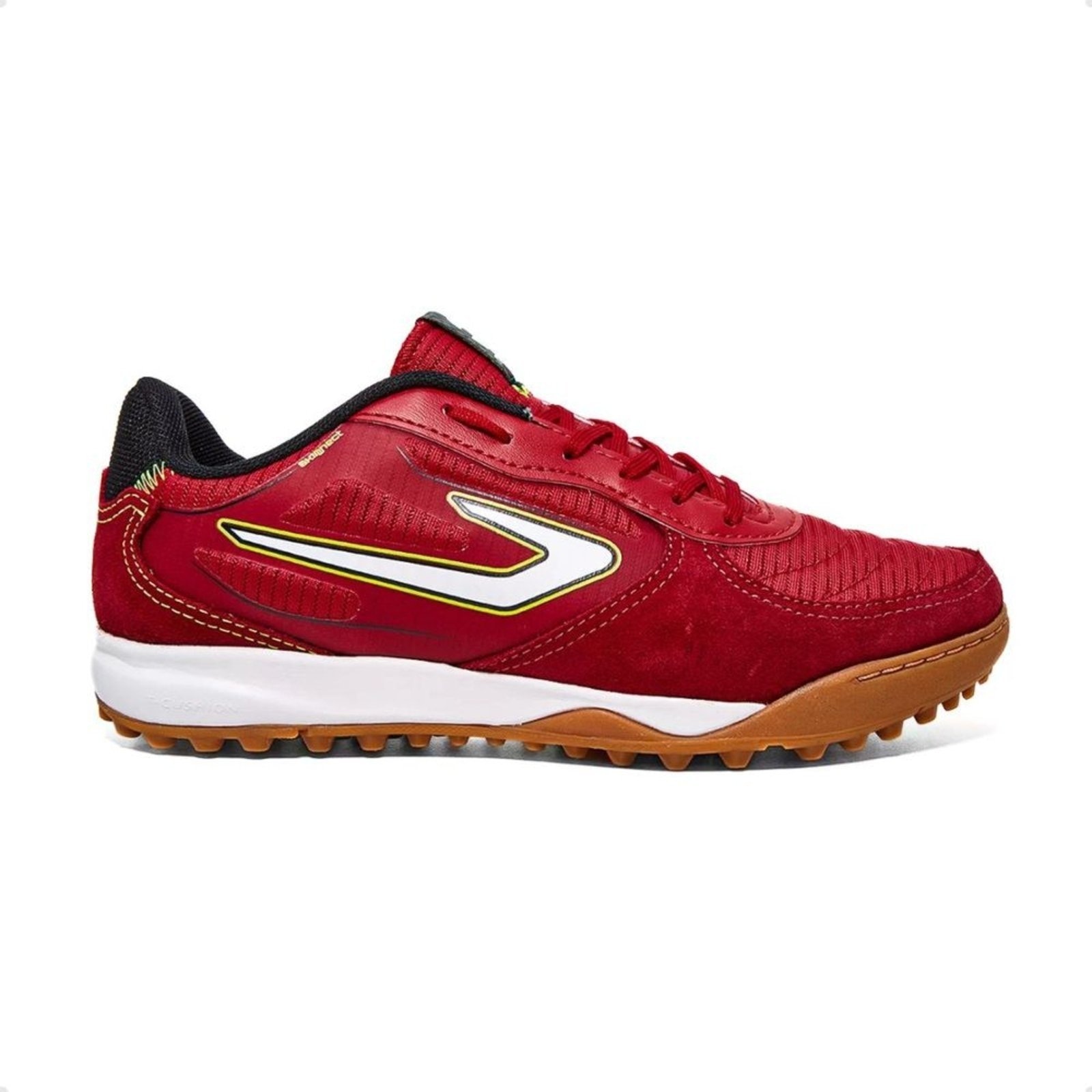 Imagem principal Chuteira Society Masculina Topper Letra Iv Vermelha Topper vermelho