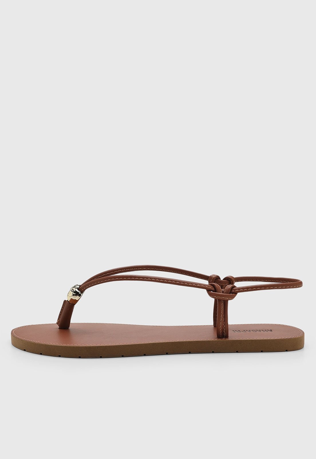 Imagem principal Rasteira Feminina Anacapri Detalhe Nó Anacapri marrom