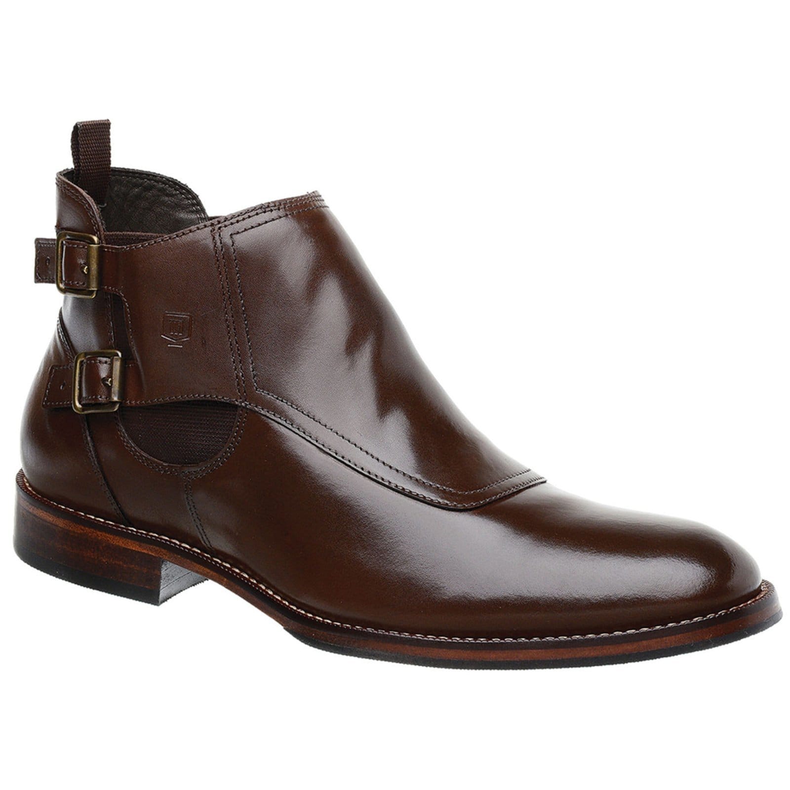 Bota Chelsea Masculina Malbork em Couro com Fivela 69958M