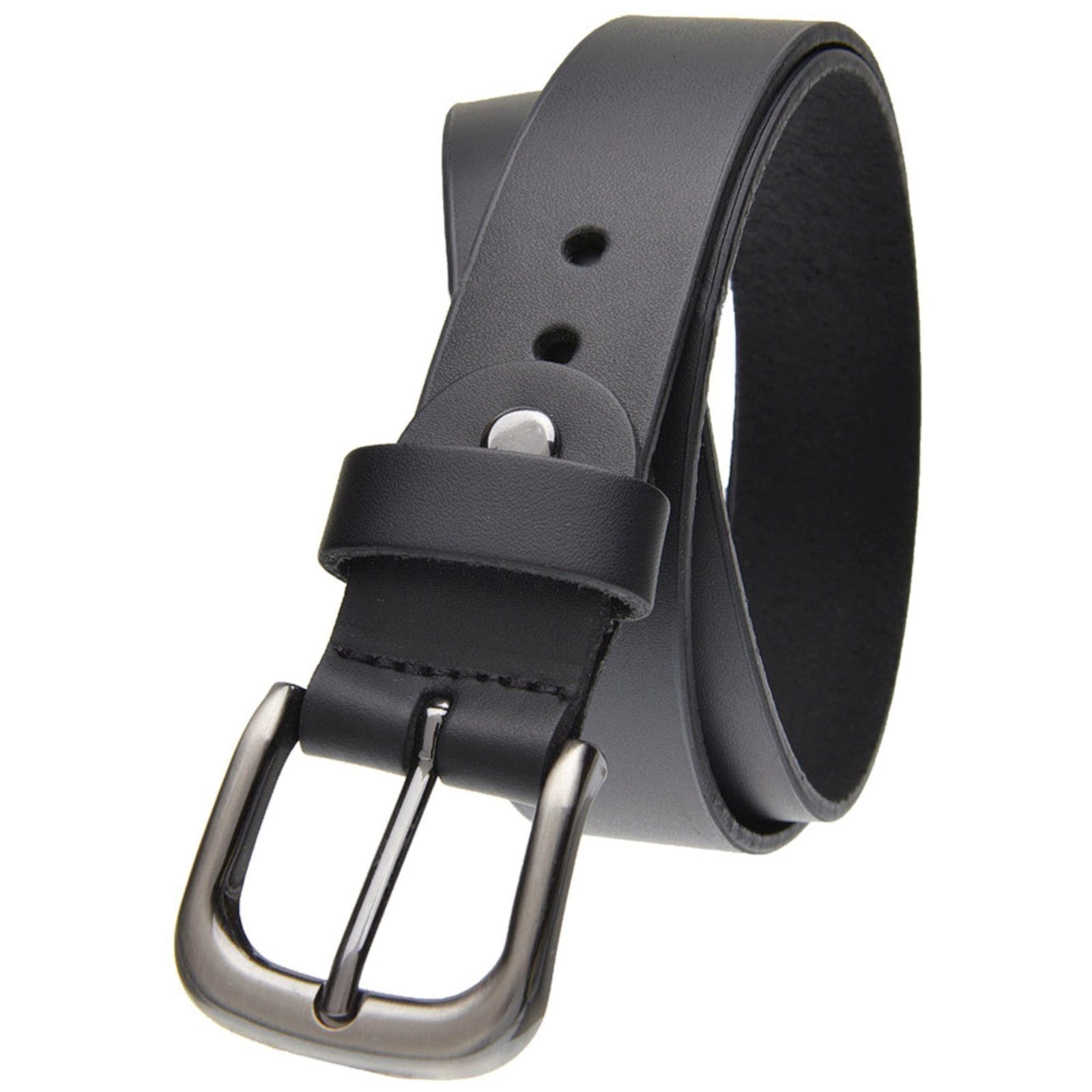 Cinto Feminino em Couro GP 28 com fivela grafite na cor