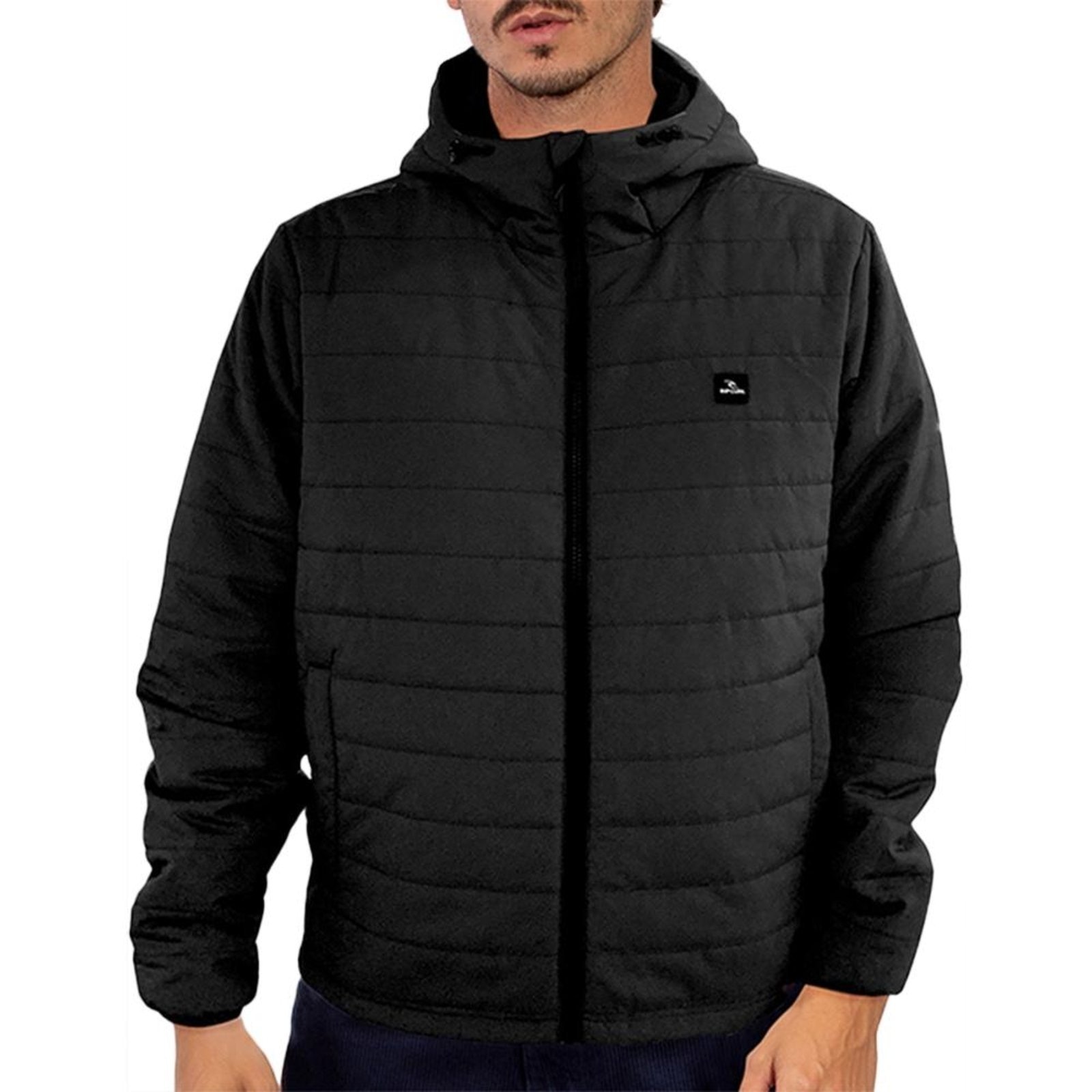 Imagem principal Jaqueta Rip Curl Rio Puffer Hood WT24 Masculina Rip Curl preto